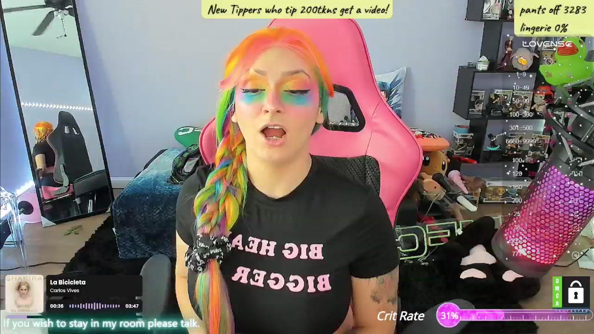 Gallery image thumbnail from Alyx_Singer's myfreecams stream on, 07/01/2024, 17:24 image 6 of 20