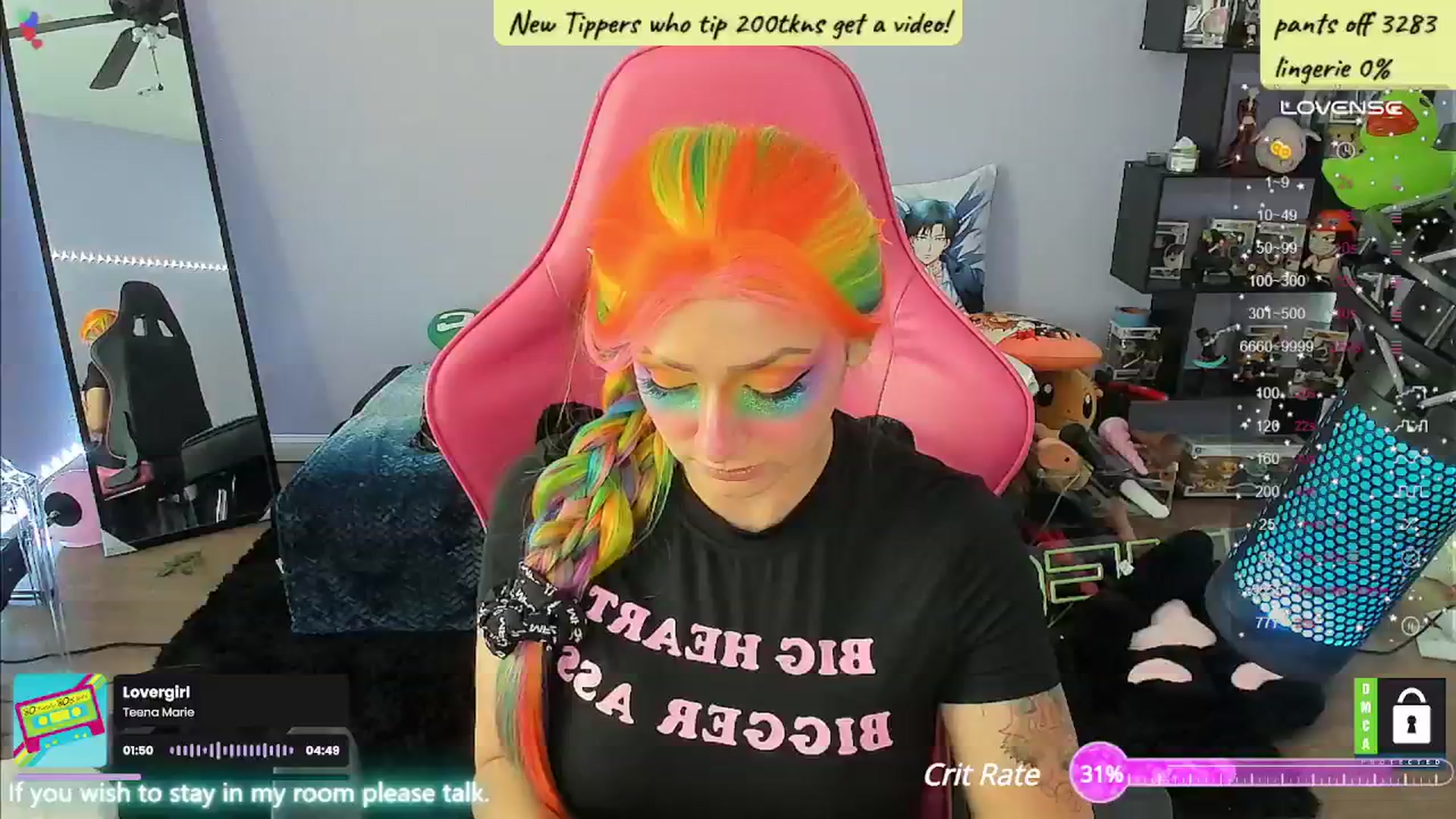 Gallery image thumbnail from Alyx_Singer's myfreecams stream on, 07/01/2024, 17:24 image 8 of 20