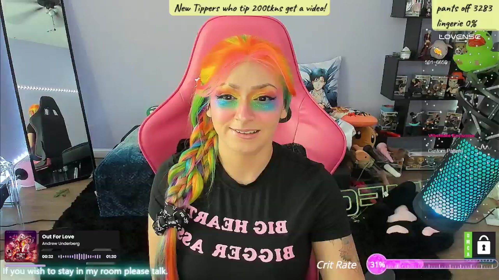 Gallery image thumbnail from Alyx_Singer's myfreecams stream on, 07/01/2024, 17:24 image 4 of 20