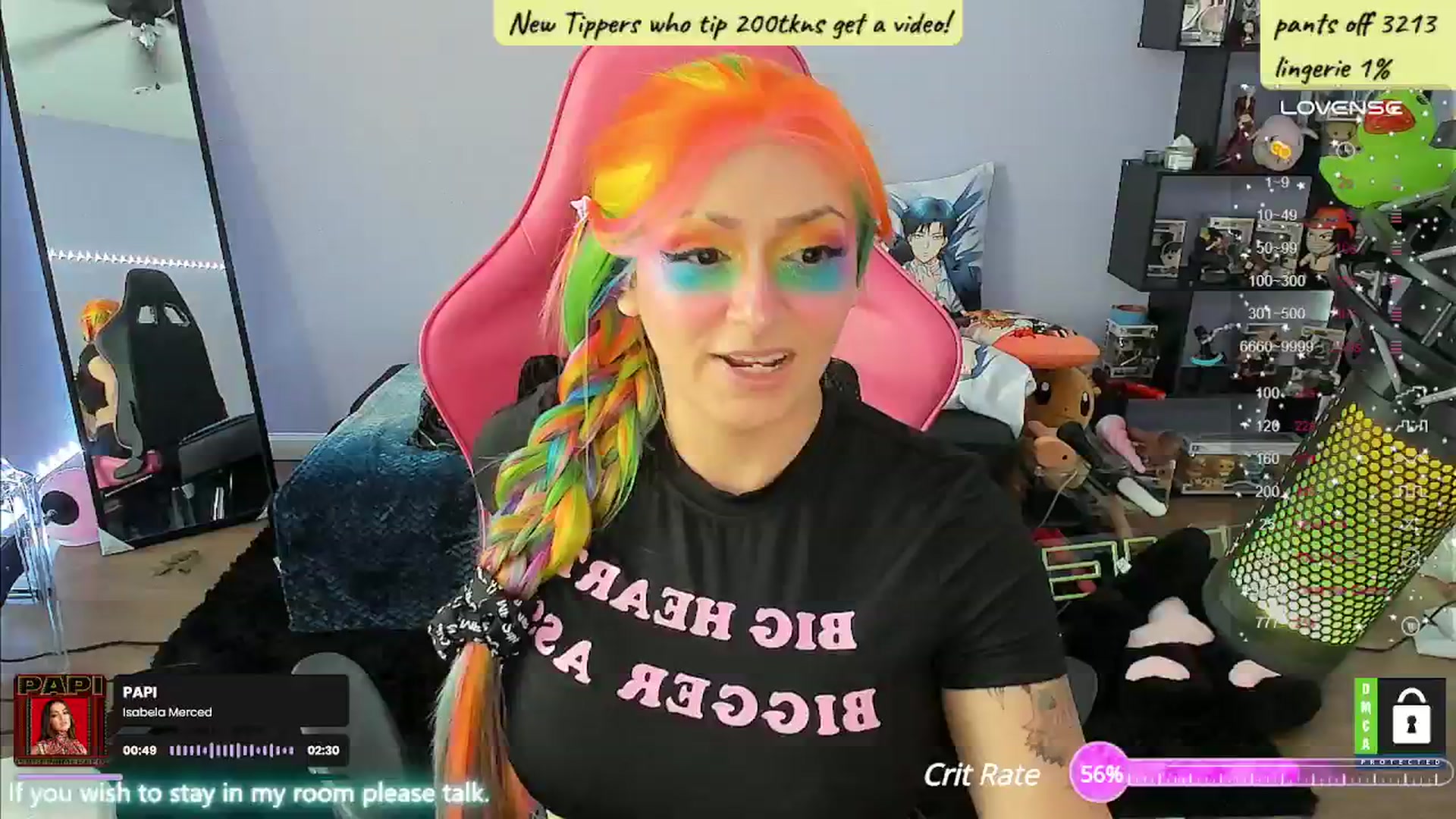 Gallery image thumbnail from Alyx_Singer's myfreecams stream on, 07/01/2024, 17:24 image 14 of 20