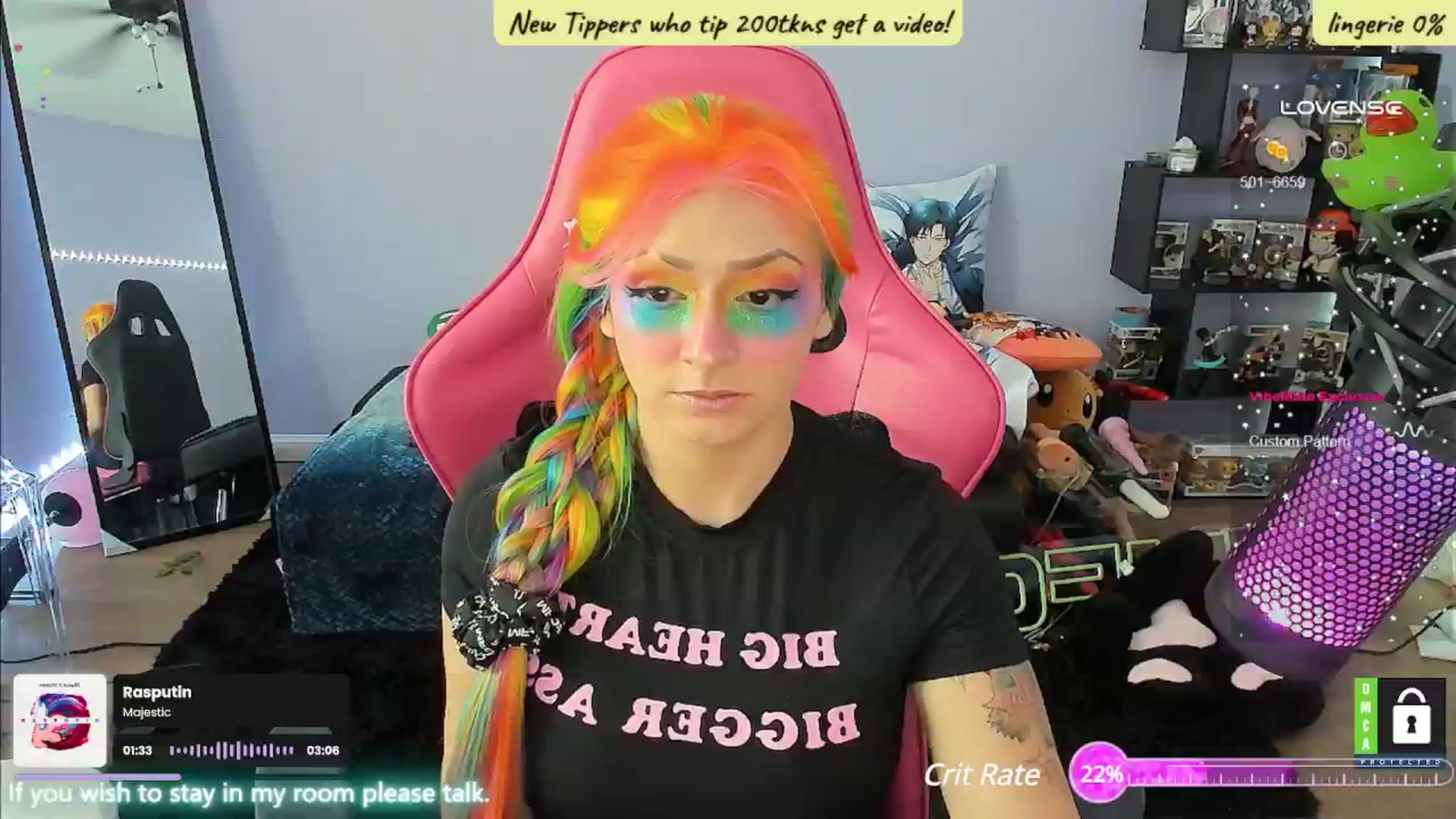 Gallery image thumbnail from Alyx_Singer's myfreecams stream on, 07/01/2024, 17:24 image 2 of 20