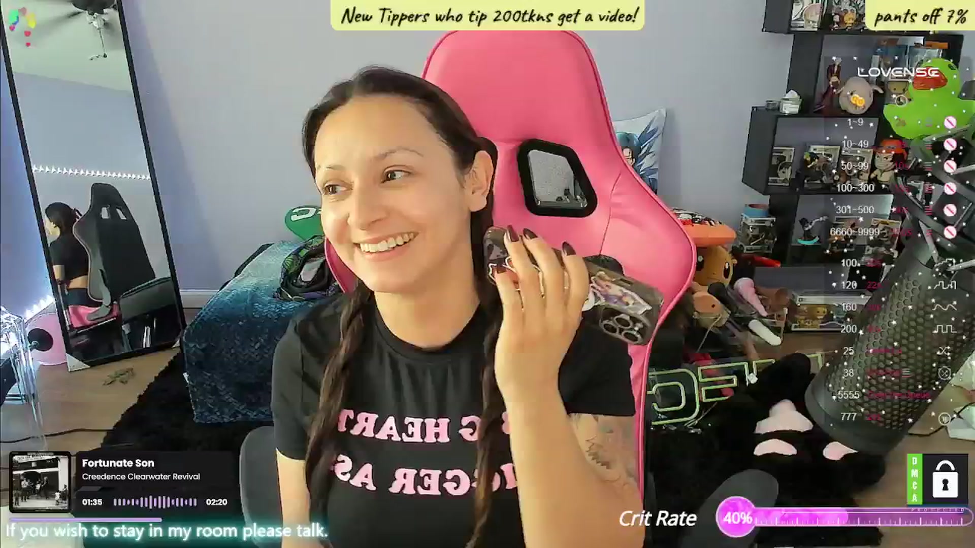 Gallery image thumbnail from Alyx_Singer's myfreecams stream on, 07/01/2024, 20:07 image 9 of 20
