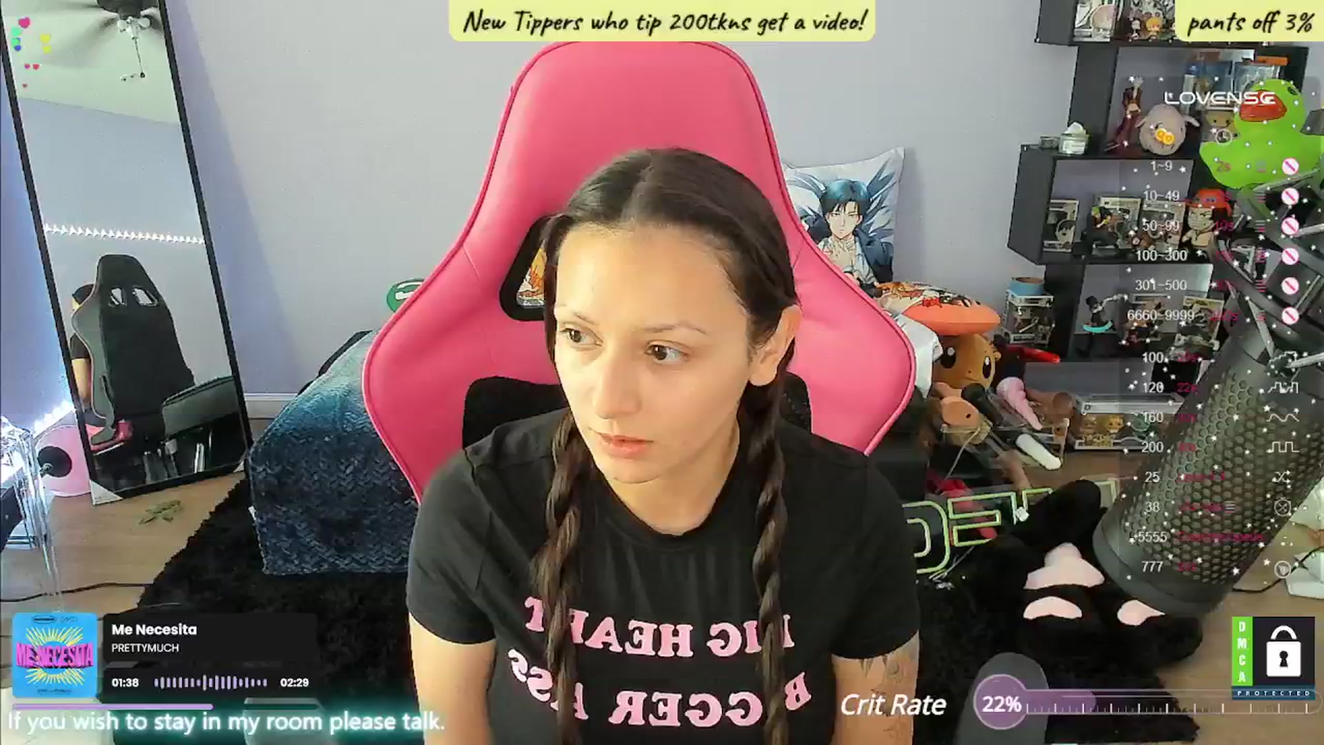 Gallery image thumbnail from Alyx_Singer's myfreecams stream on, 07/01/2024, 20:07 image 7 of 20