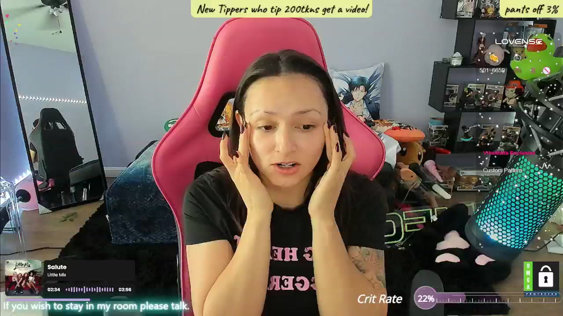 Gallery image thumbnail from Alyx_Singer's myfreecams stream on, 07/01/2024, 20:07 image 5 of 20