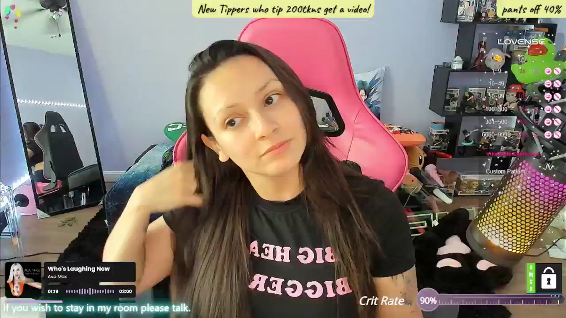 Gallery image thumbnail from Alyx_Singer's myfreecams stream on, 07/01/2024, 20:07 image 16 of 20