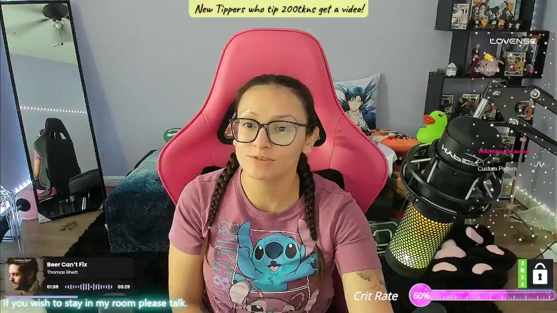 Gallery image thumbnail from Alyx_Singer's myfreecams stream on, 07/02/2024, 19:20 image 5 of 20
