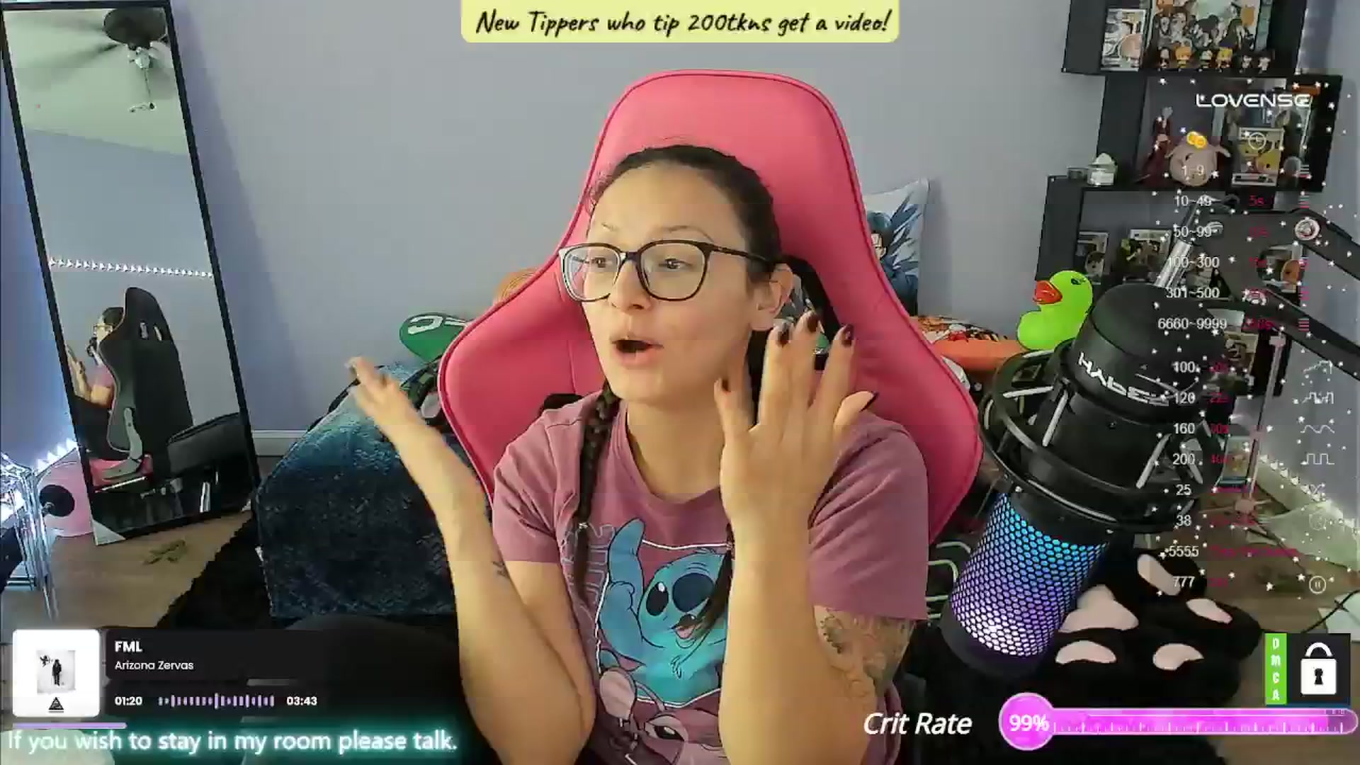 Gallery image thumbnail from Alyx_Singer's myfreecams stream on, 07/02/2024, 19:20 image 10 of 20
