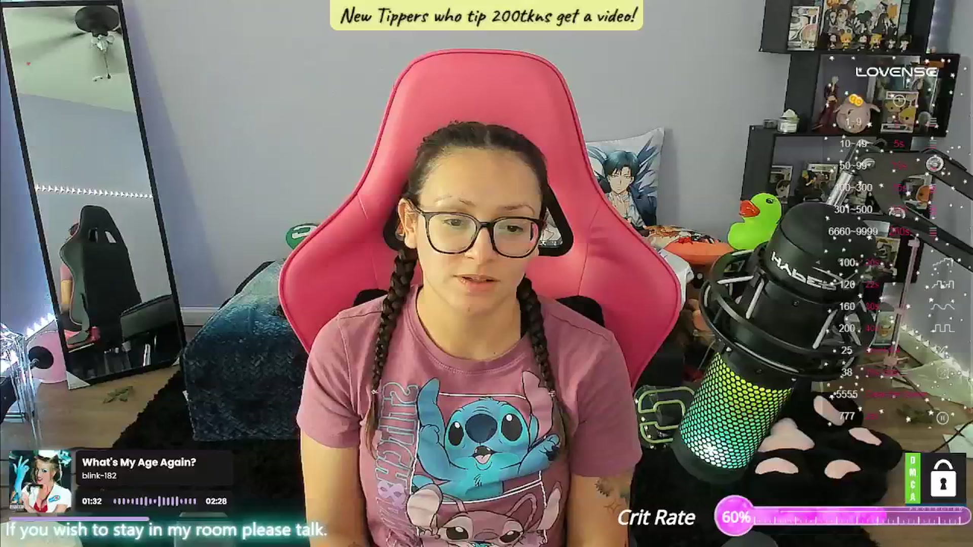 Gallery image thumbnail from Alyx_Singer's myfreecams stream on, 07/02/2024, 19:20 image 6 of 20