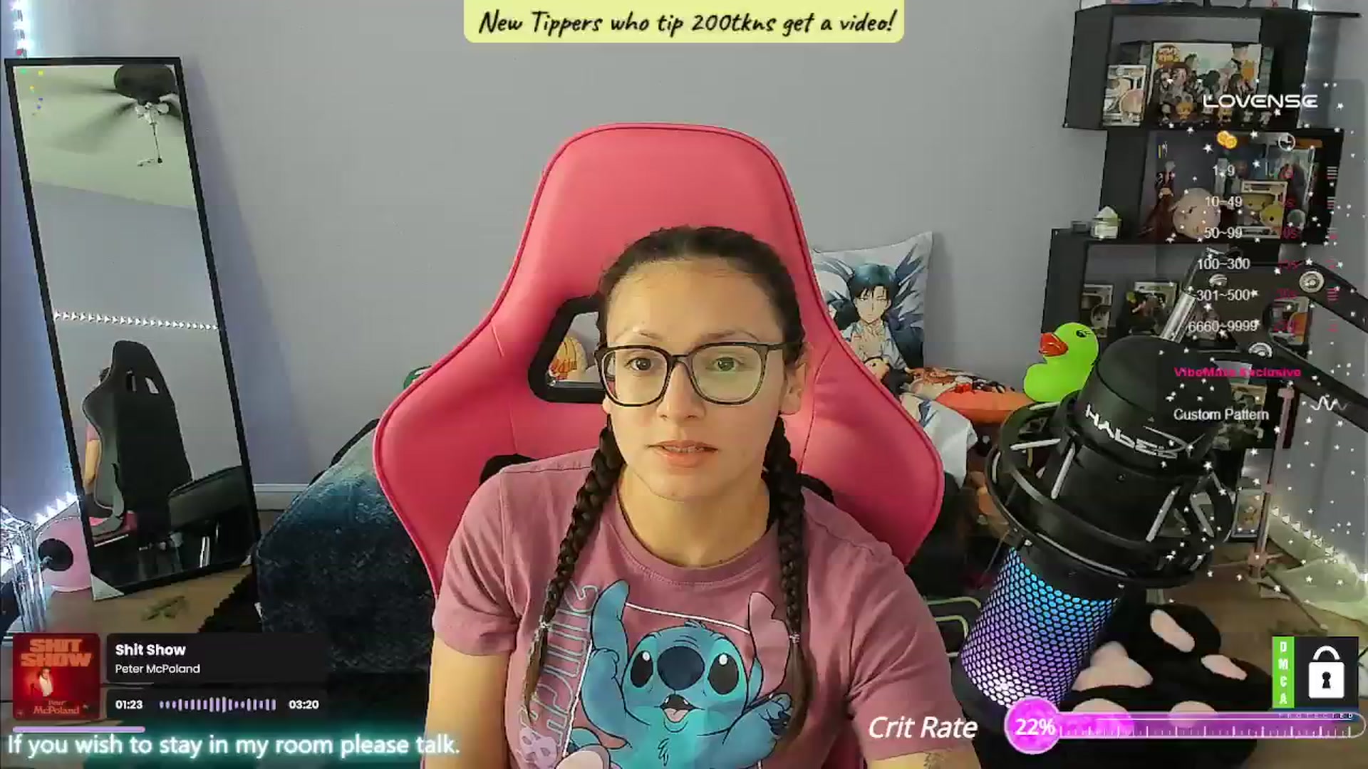 Gallery image thumbnail from Alyx_Singer's myfreecams stream on, 07/02/2024, 19:20 image 1 of 20