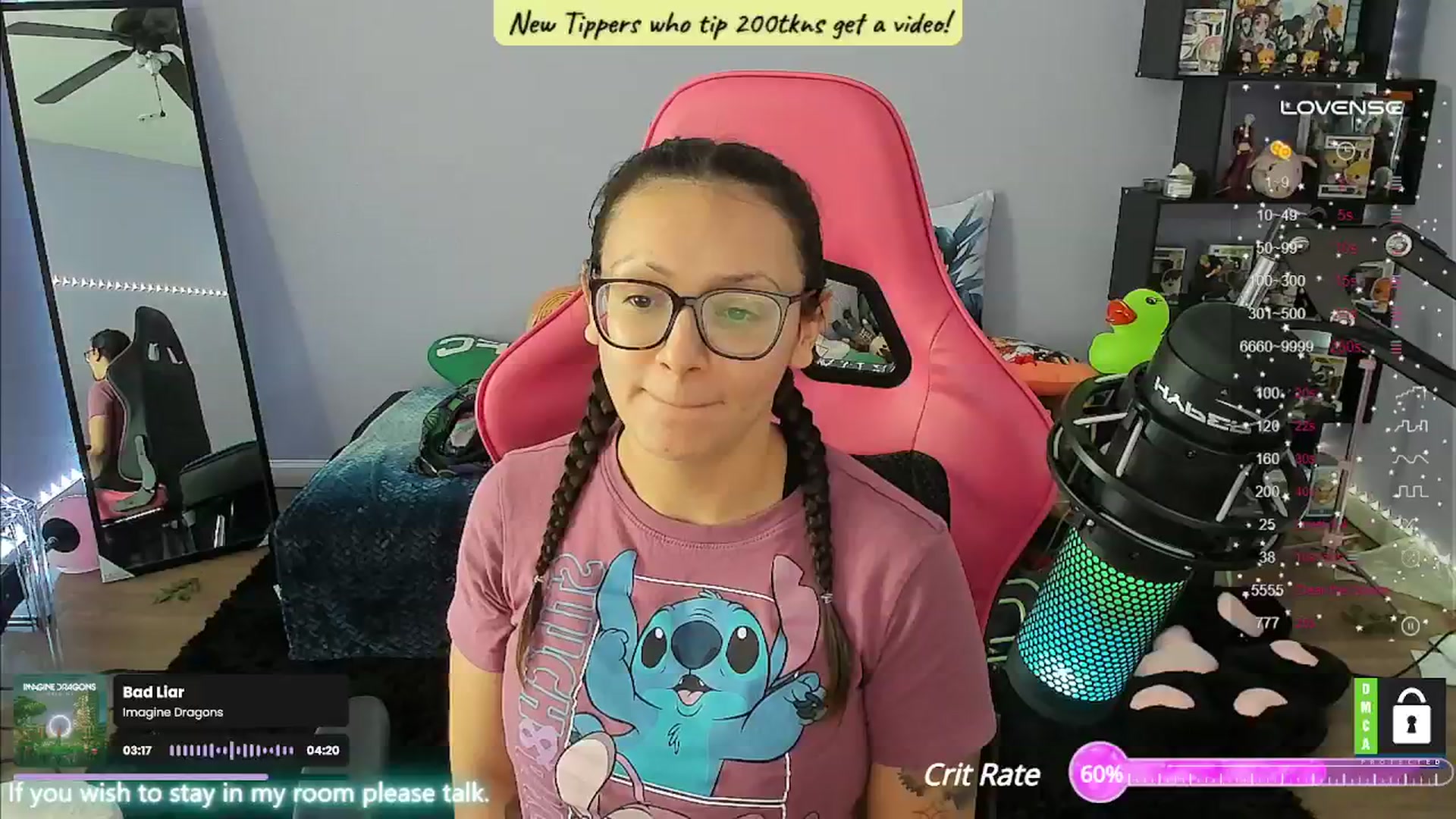 Gallery image thumbnail from Alyx_Singer's myfreecams stream on, 07/02/2024, 19:20 image 16 of 20