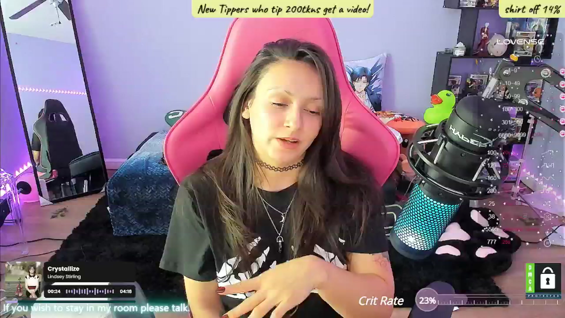 Gallery image thumbnail from Alyx_Singer's myfreecams stream on, 07/08/2024, 19:04 image 6 of 20