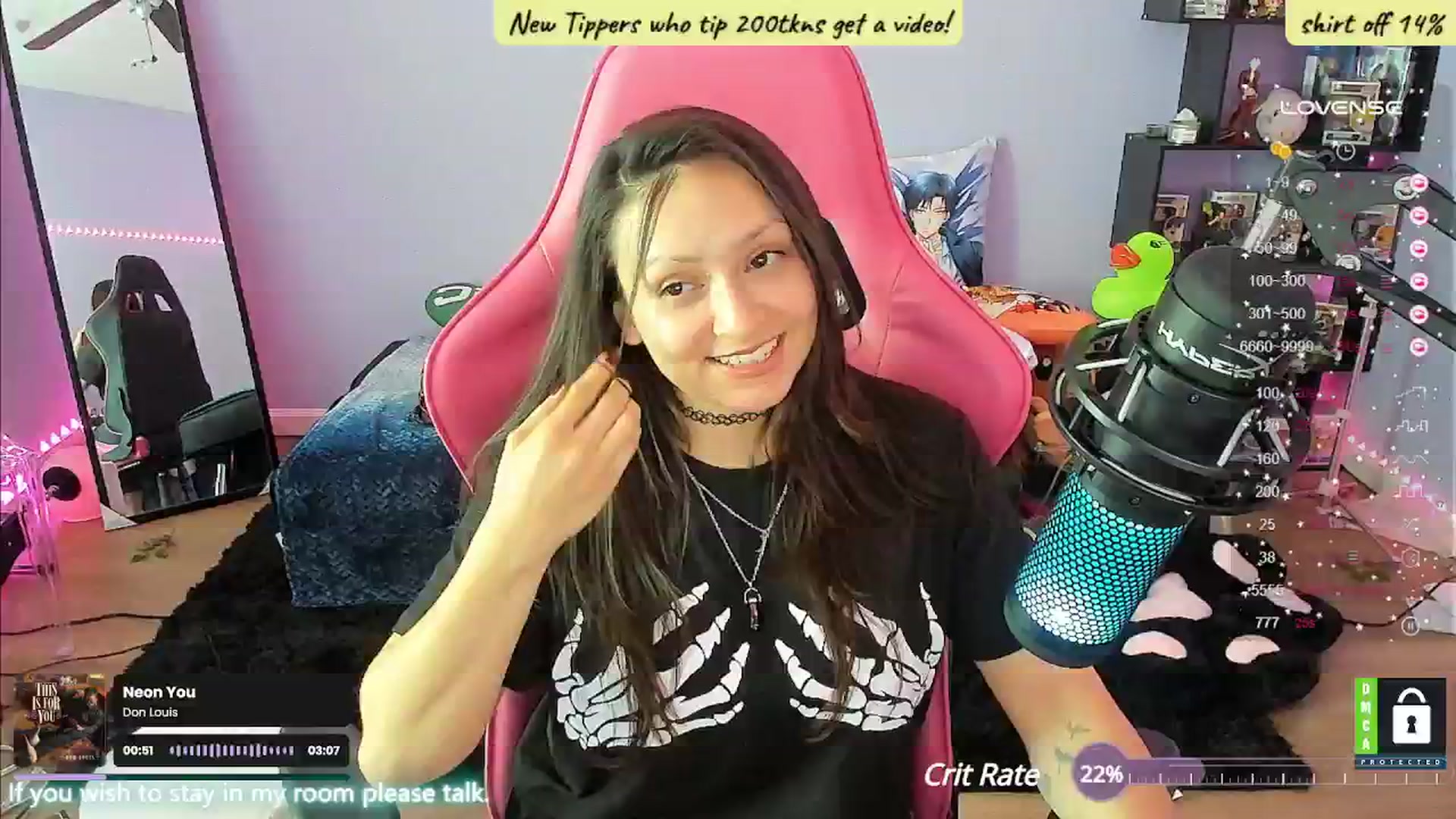 Gallery image thumbnail from Alyx_Singer's myfreecams stream on, 07/08/2024, 19:04 image 4 of 20