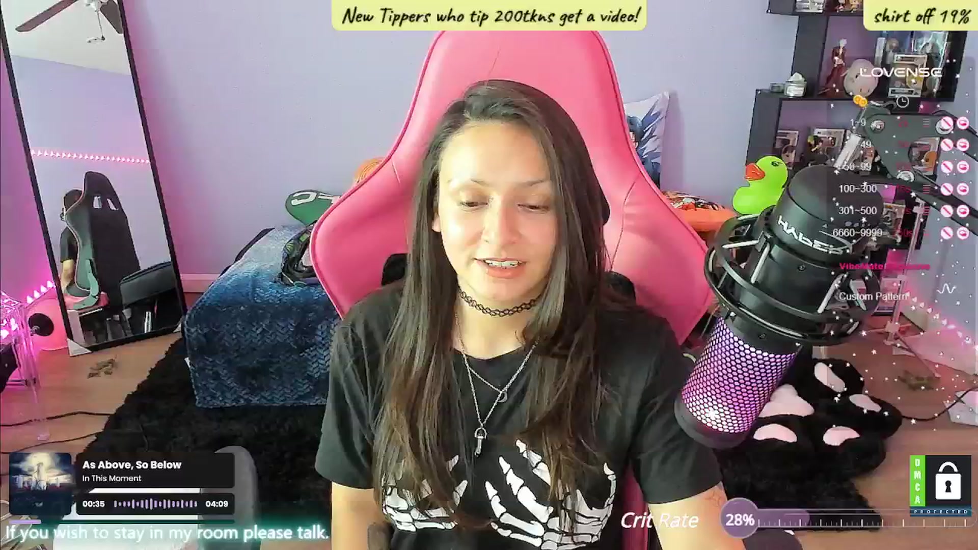 Gallery image thumbnail from Alyx_Singer's myfreecams stream on, 07/08/2024, 19:57 image 4 of 20