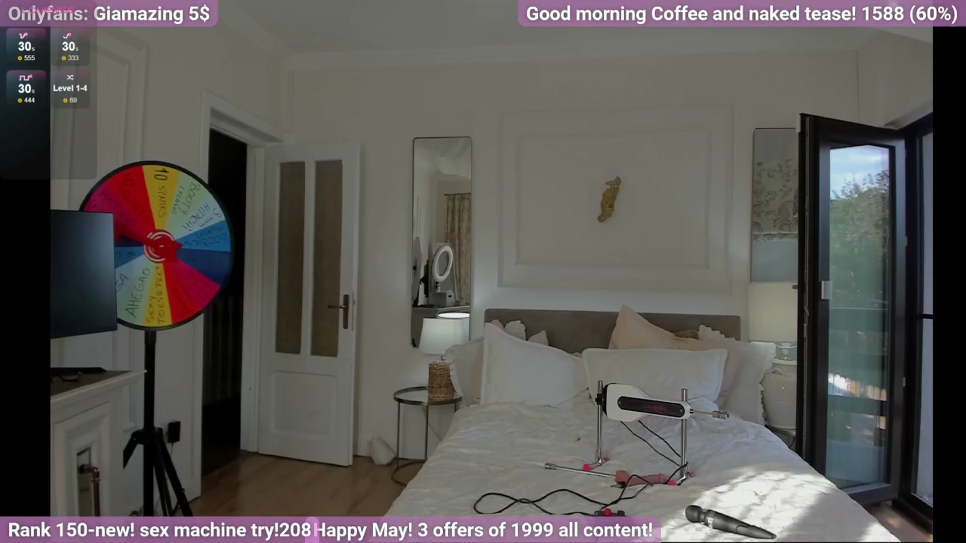 Gallery image thumbnail from AmazingG's myfreecams stream on, 05/25/2024, 15:51 image 12 of 20