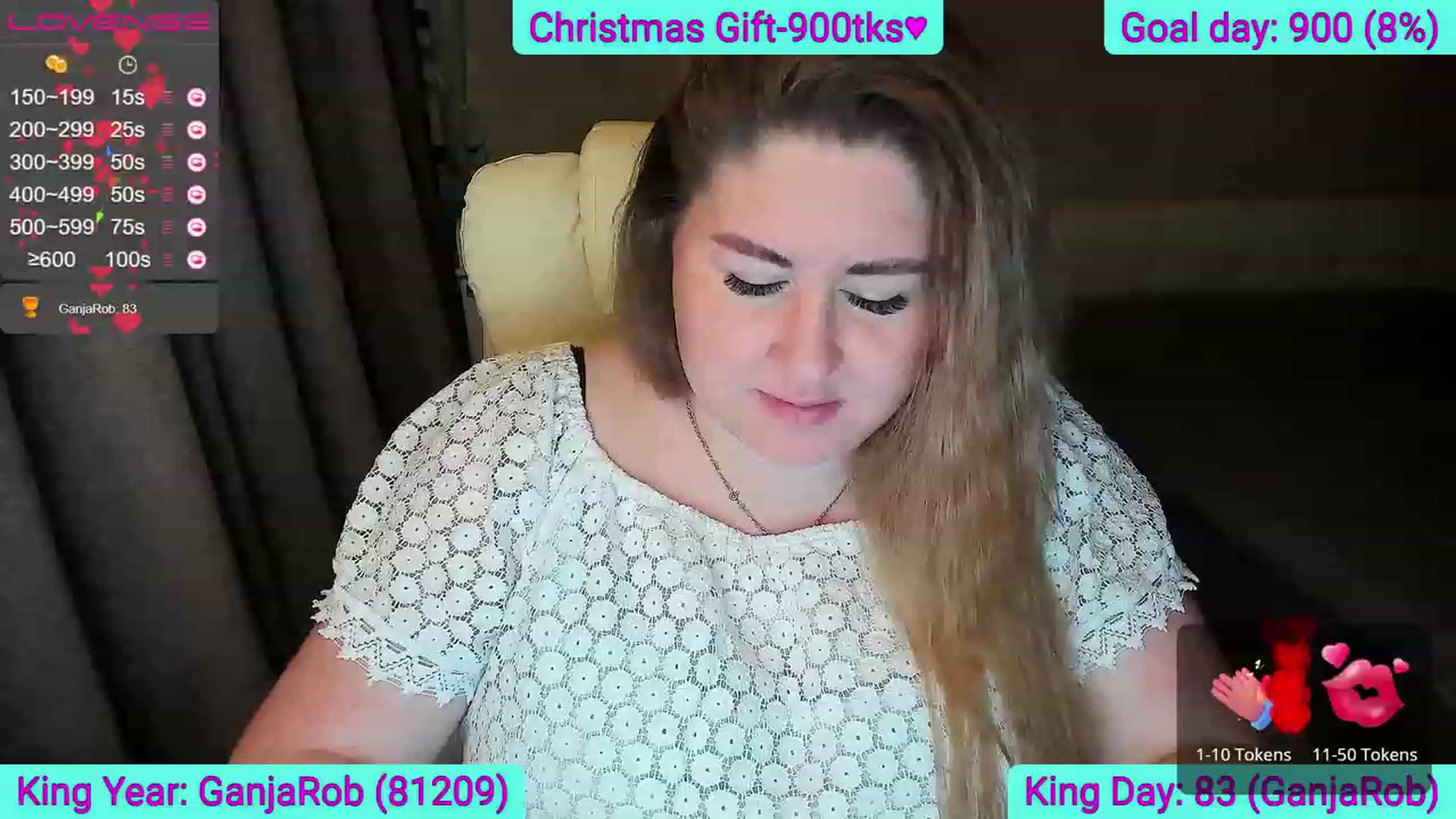 Gallery image thumbnail from Amazing_Alina's myfreecams stream on, 12/24/2022, 23:13 image 1 of 20