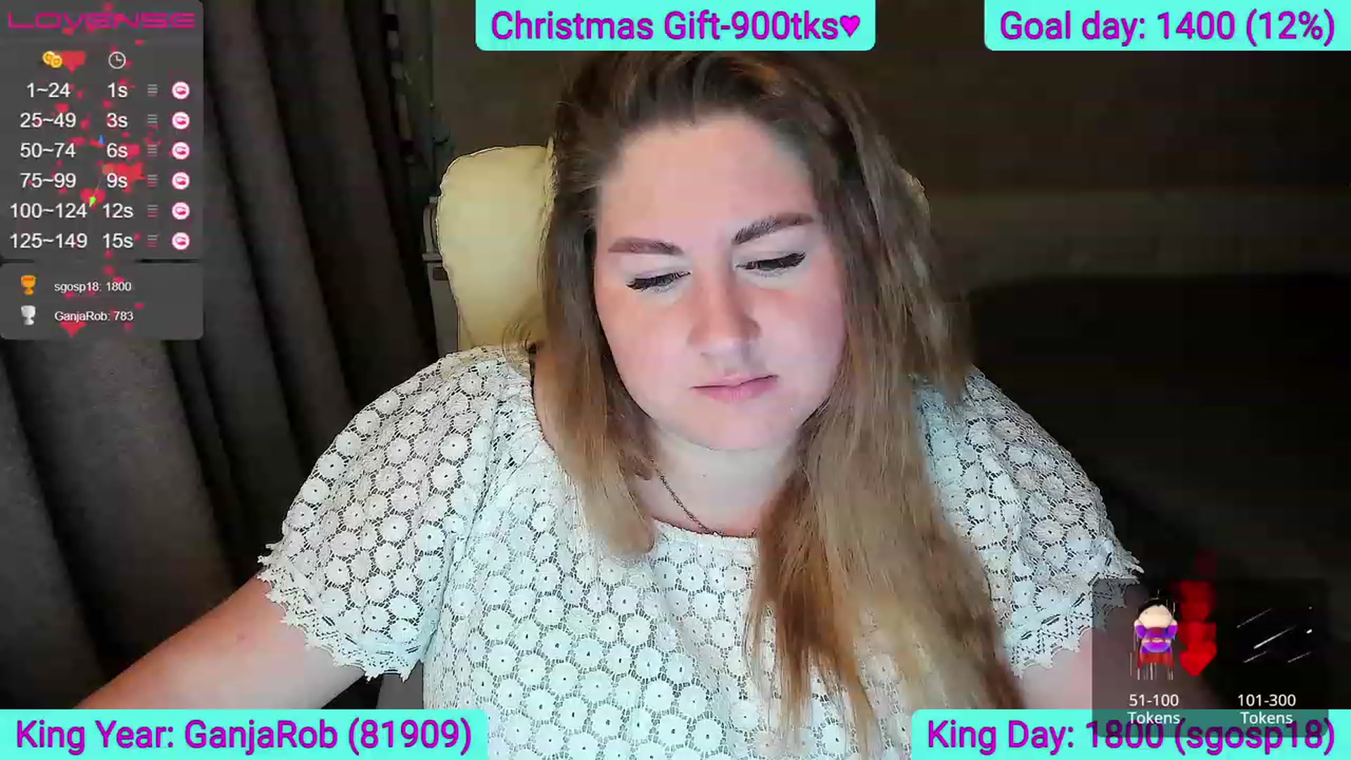 Gallery image thumbnail from Amazing_Alina's myfreecams stream on, 12/24/2022, 23:13 image 18 of 20