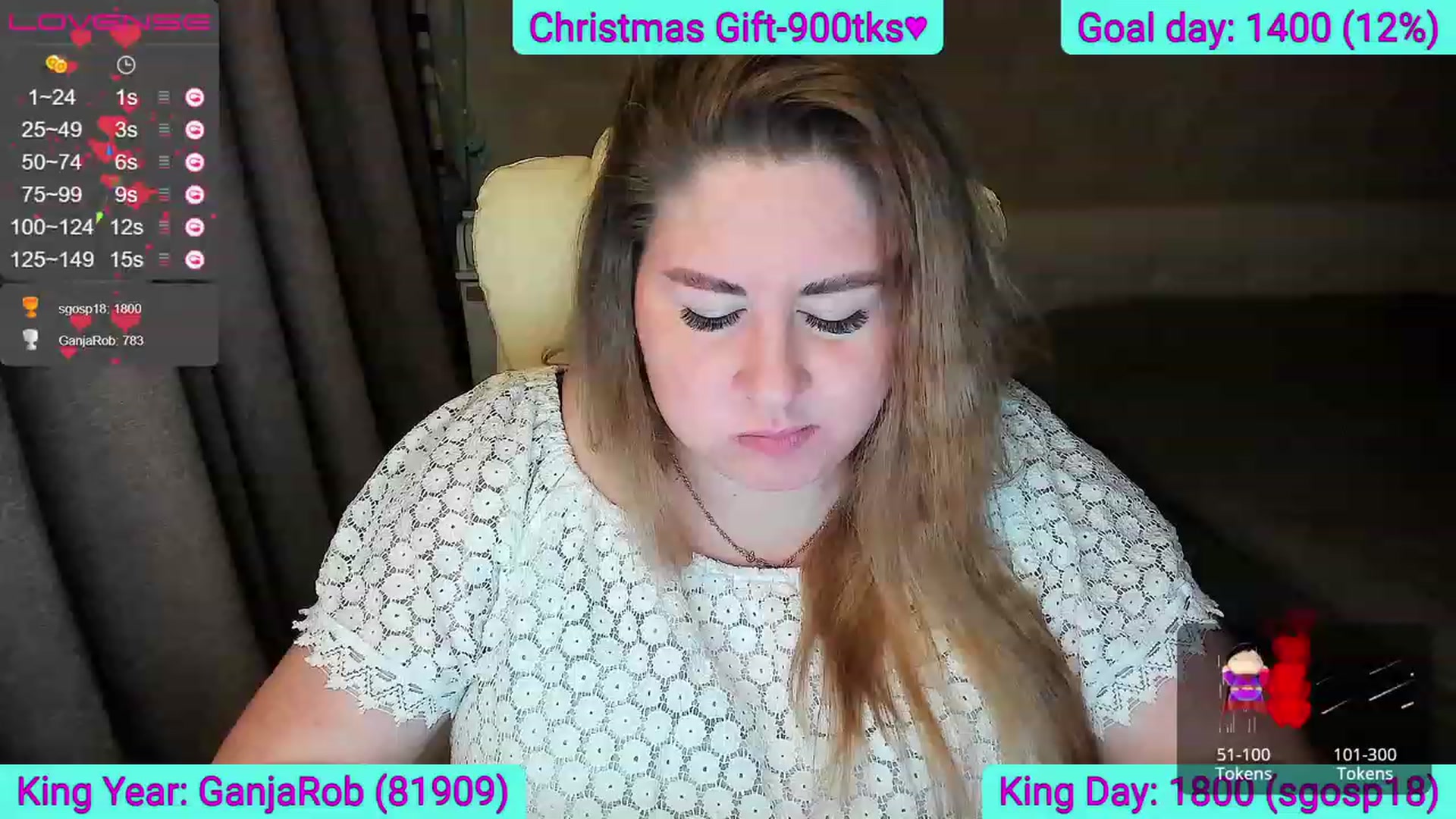 Gallery image thumbnail from Amazing_Alina's myfreecams stream on, 12/24/2022, 23:13 image 14 of 20