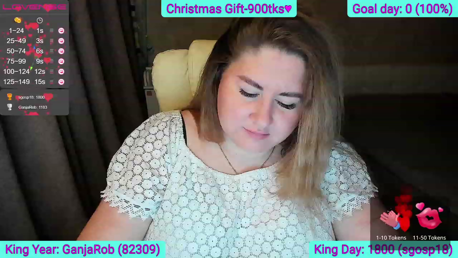 Gallery image thumbnail from Amazing_Alina's myfreecams stream on, 12/25/2022, 24:04 image 15 of 20