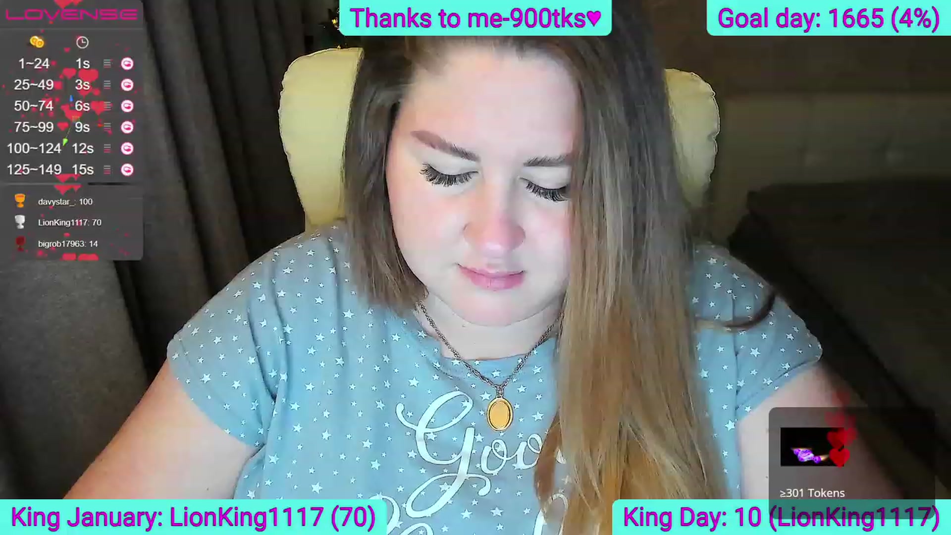 Gallery image thumbnail from Amazing_Alina's myfreecams stream on, 01/02/2023, 01:25 image 4 of 20