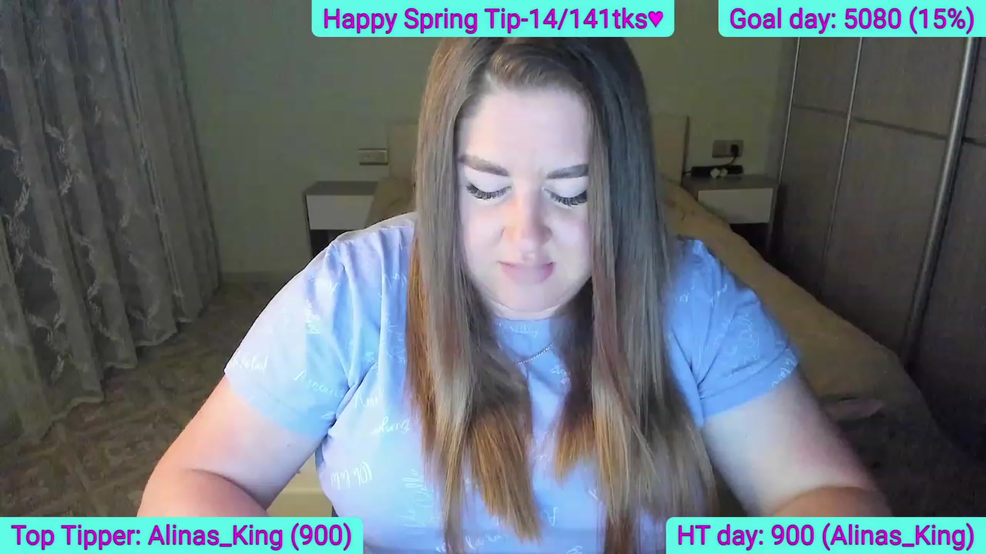Gallery image thumbnail from Amazing_Alina's myfreecams stream on, 05/01/2023, 22:52 image 20 of 20
