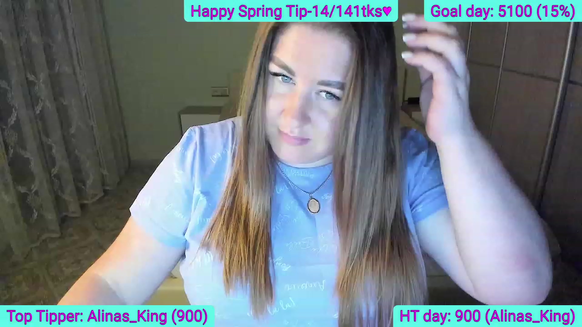 Gallery image thumbnail from Amazing_Alina's myfreecams stream on, 05/01/2023, 22:52 image 2 of 20