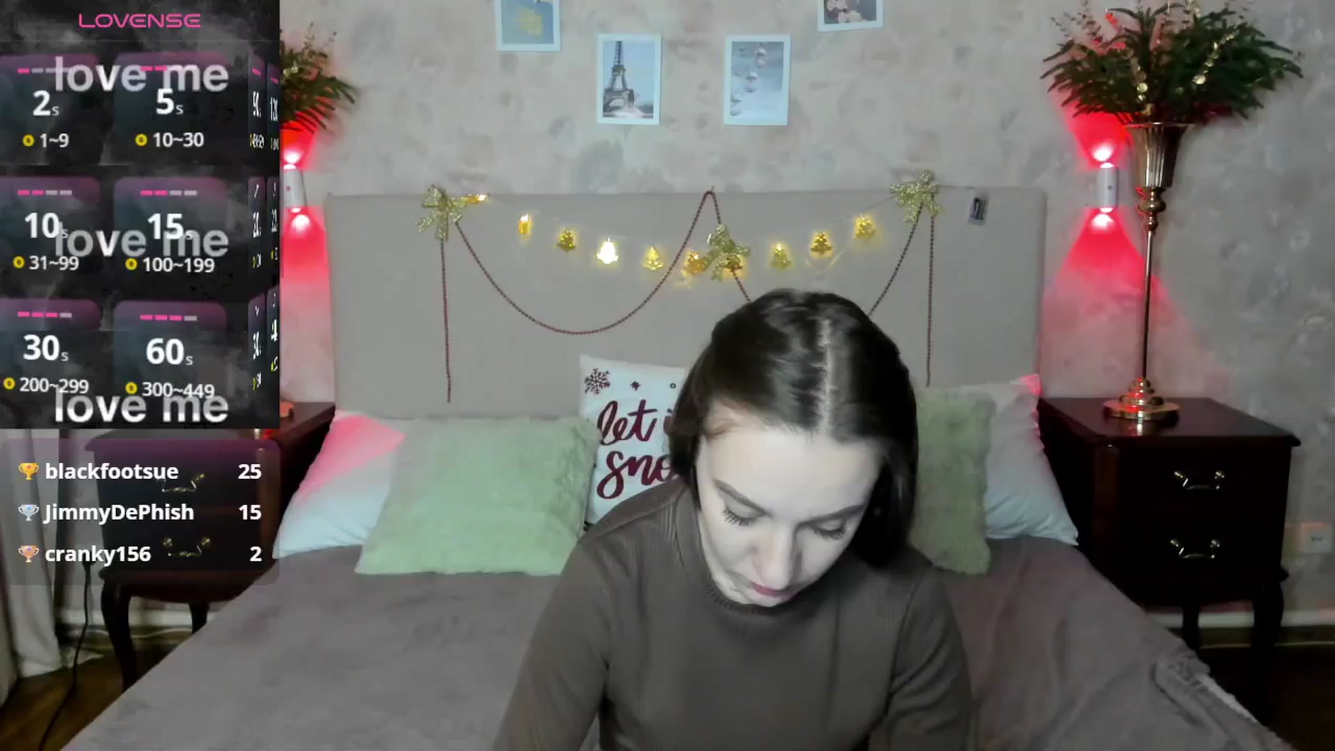 Gallery image thumbnail from AmeliGoldy's myfreecams stream on, 12/21/2025, 13:26 image 1 of 20