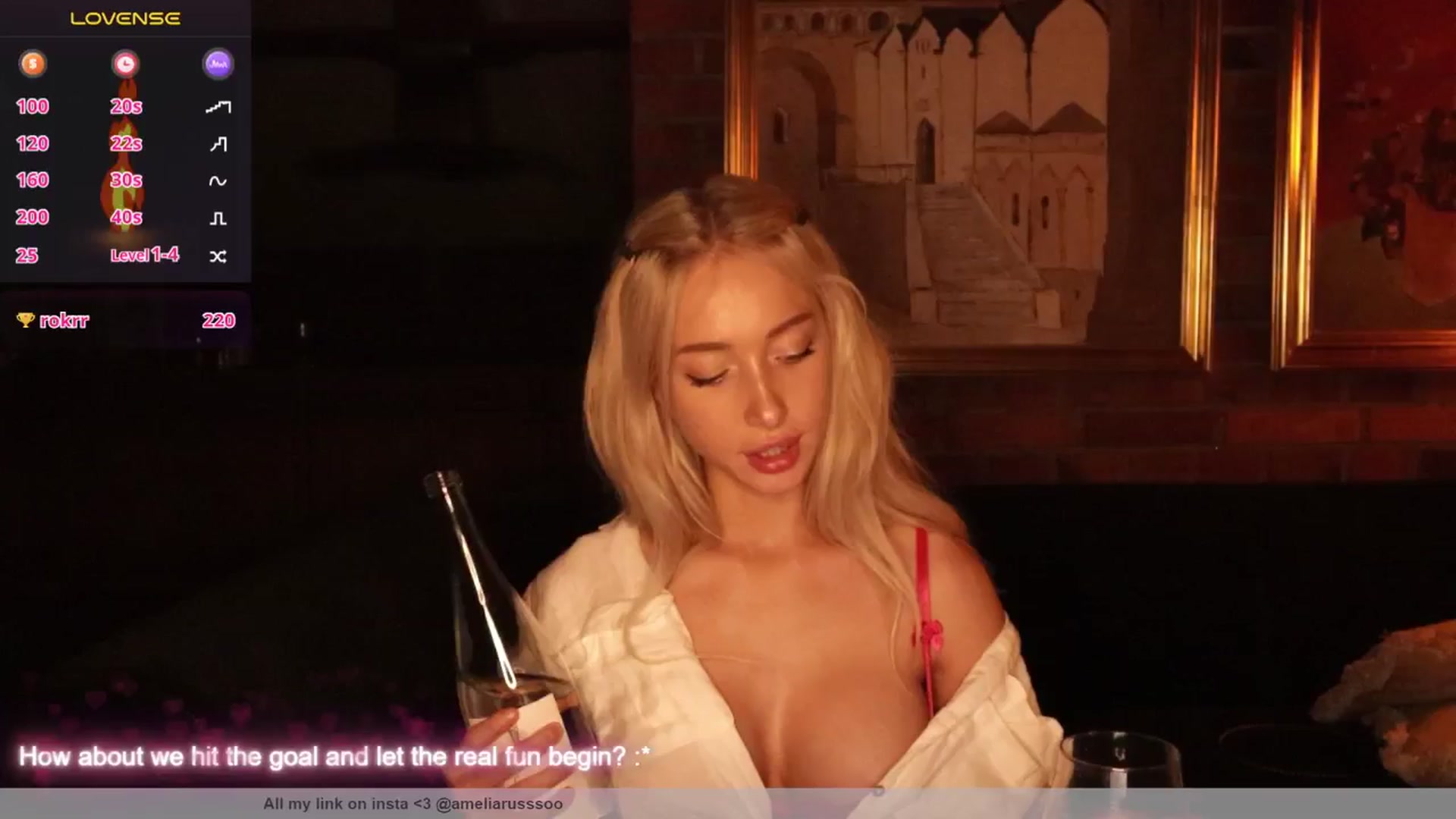 Gallery image thumbnail from AmeliaRussso's myfreecams stream on, 06/27/2025, 20:34 image 3 of 20