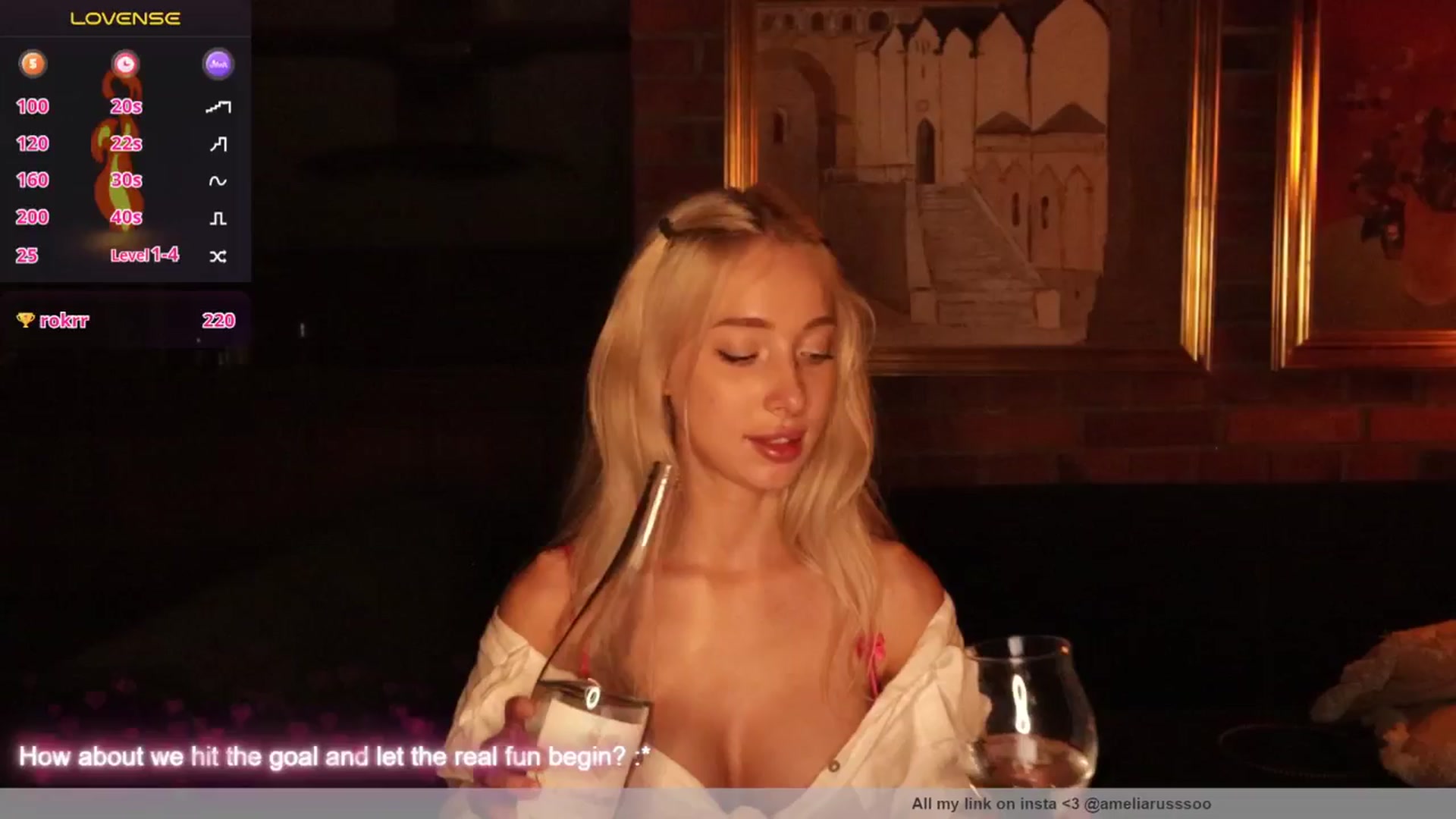 Gallery image thumbnail from AmeliaRussso's myfreecams stream on, 06/27/2025, 20:34 image 15 of 20