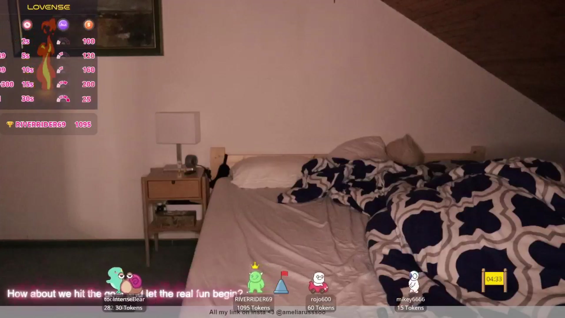 Gallery image thumbnail from AmeliaRussso's myfreecams stream on, 07/05/2025, 21:04 image 20 of 20