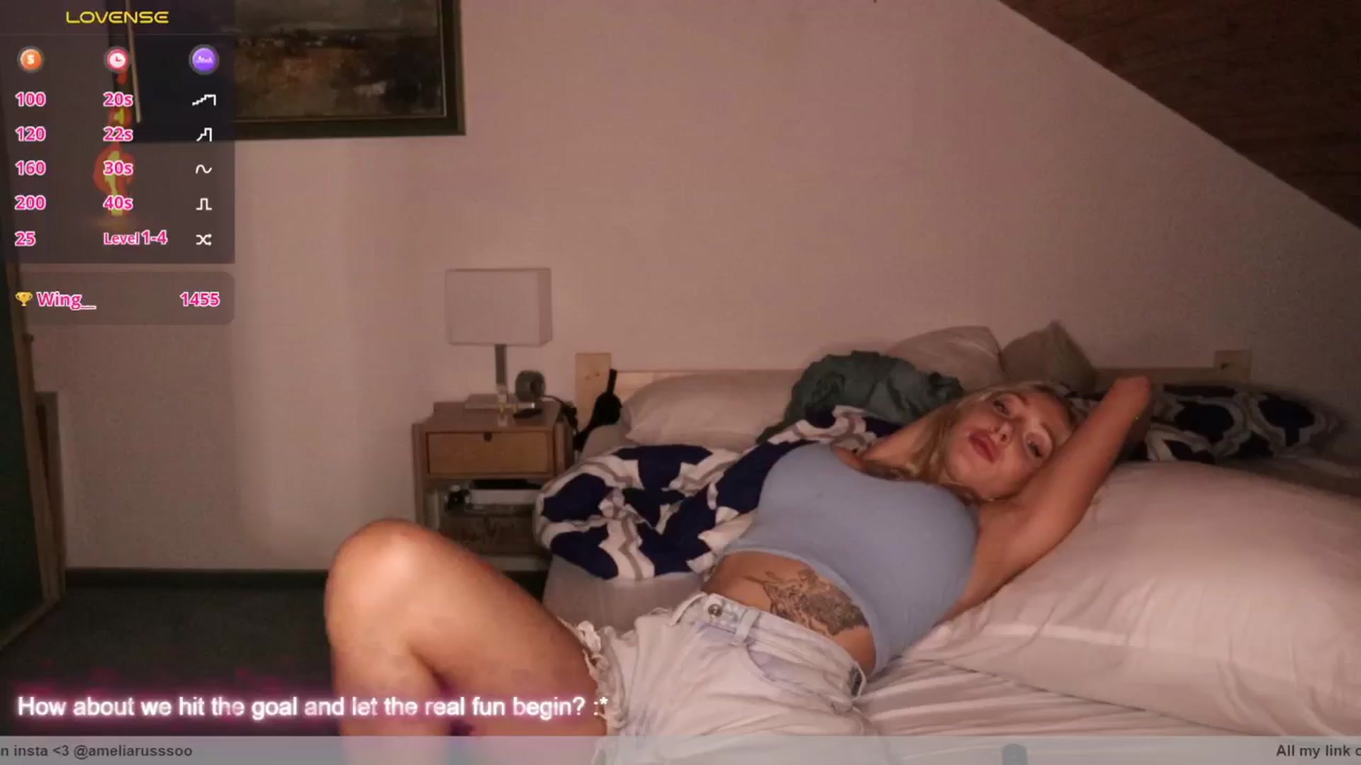 Gallery image thumbnail from AmeliaRussso's myfreecams stream on, 07/05/2025, 21:56 image 1 of 20