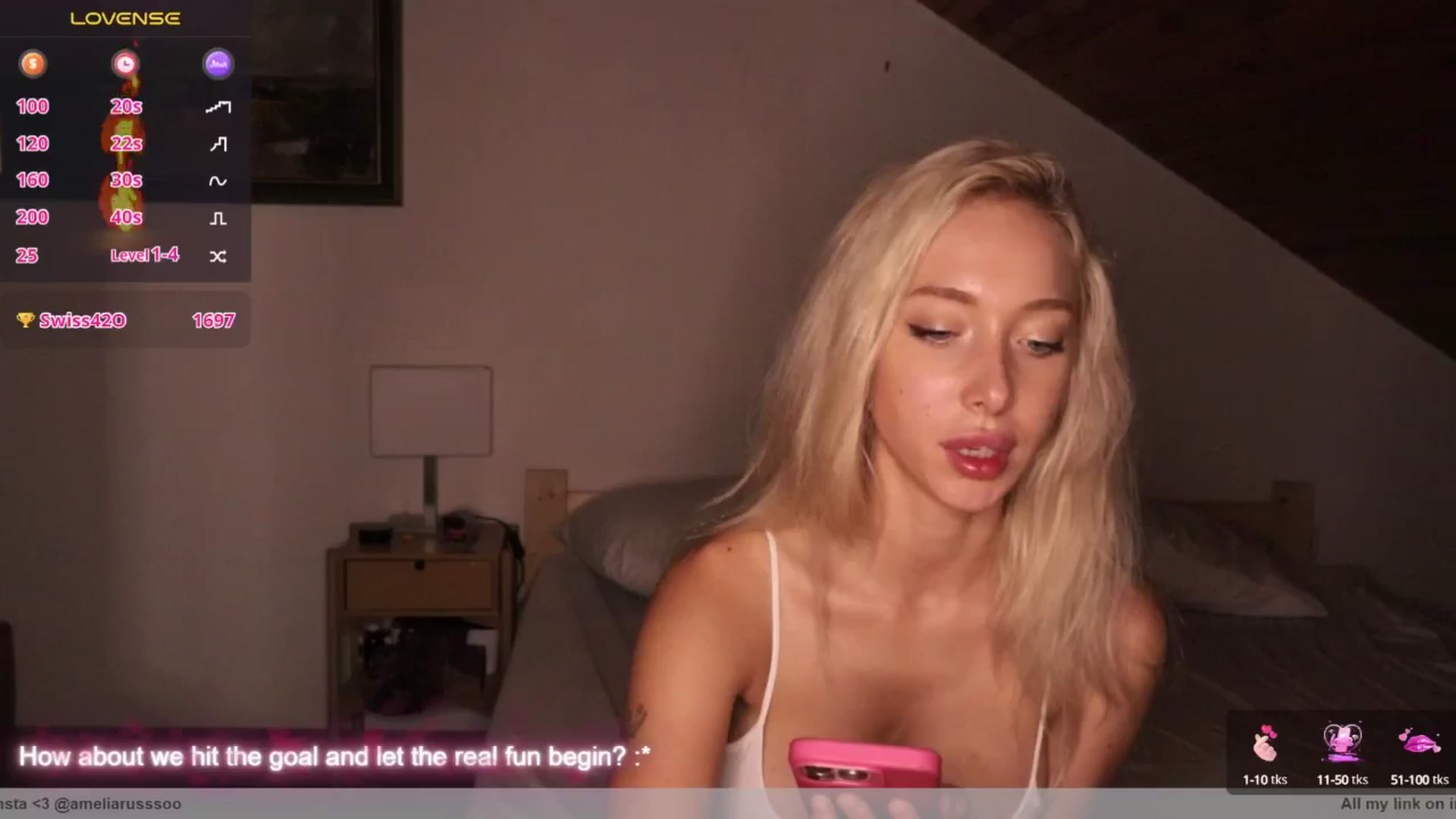 Gallery image thumbnail from AmeliaRussso's myfreecams stream on, 07/11/2025, 21:19 image 15 of 20