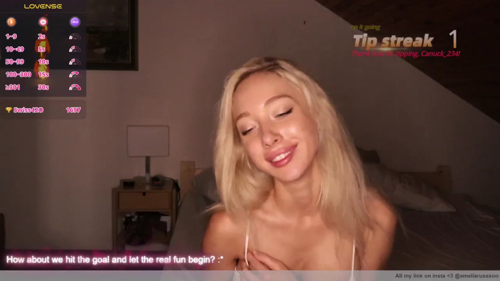 Gallery image thumbnail from AmeliaRussso's myfreecams stream on, 07/11/2025, 21:19 image 16 of 20