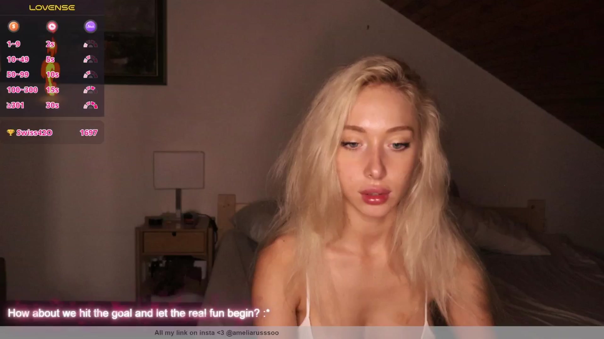 Gallery image thumbnail from AmeliaRussso's myfreecams stream on, 07/11/2025, 21:19 image 2 of 20
