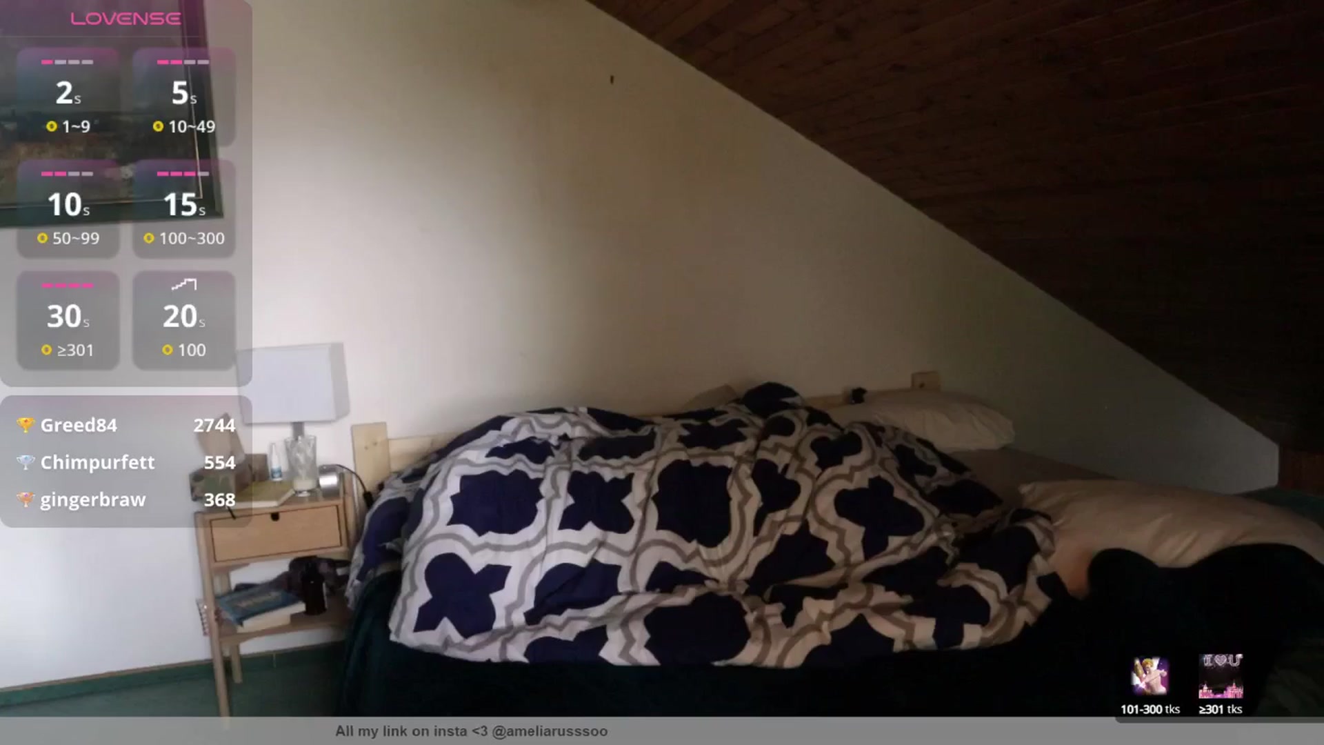 Gallery image thumbnail from AmeliaRussso's myfreecams stream on, 08/04/2025, 09:11 image 14 of 20
