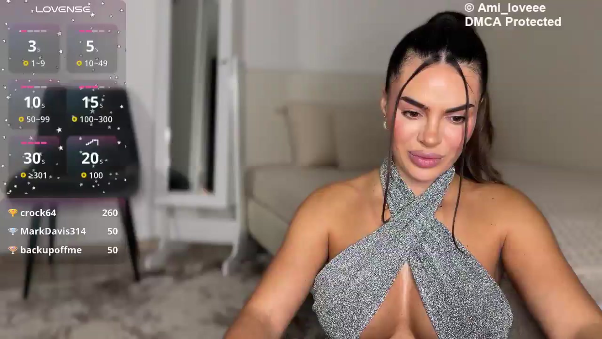 Gallery image thumbnail from Ami_loveee's myfreecams stream on, 09/25/2026, 21:51 image 8 of 20
