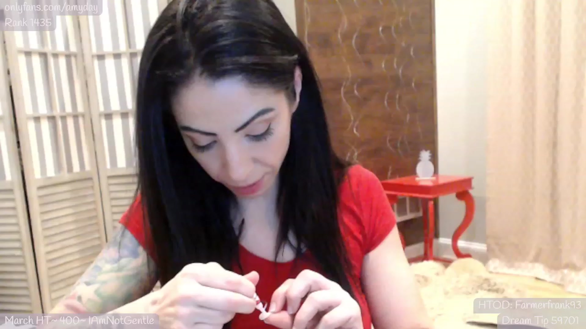 Gallery image thumbnail from AmyDay's myfreecams stream on, 03/04/2024, 06:08 image 18 of 20
