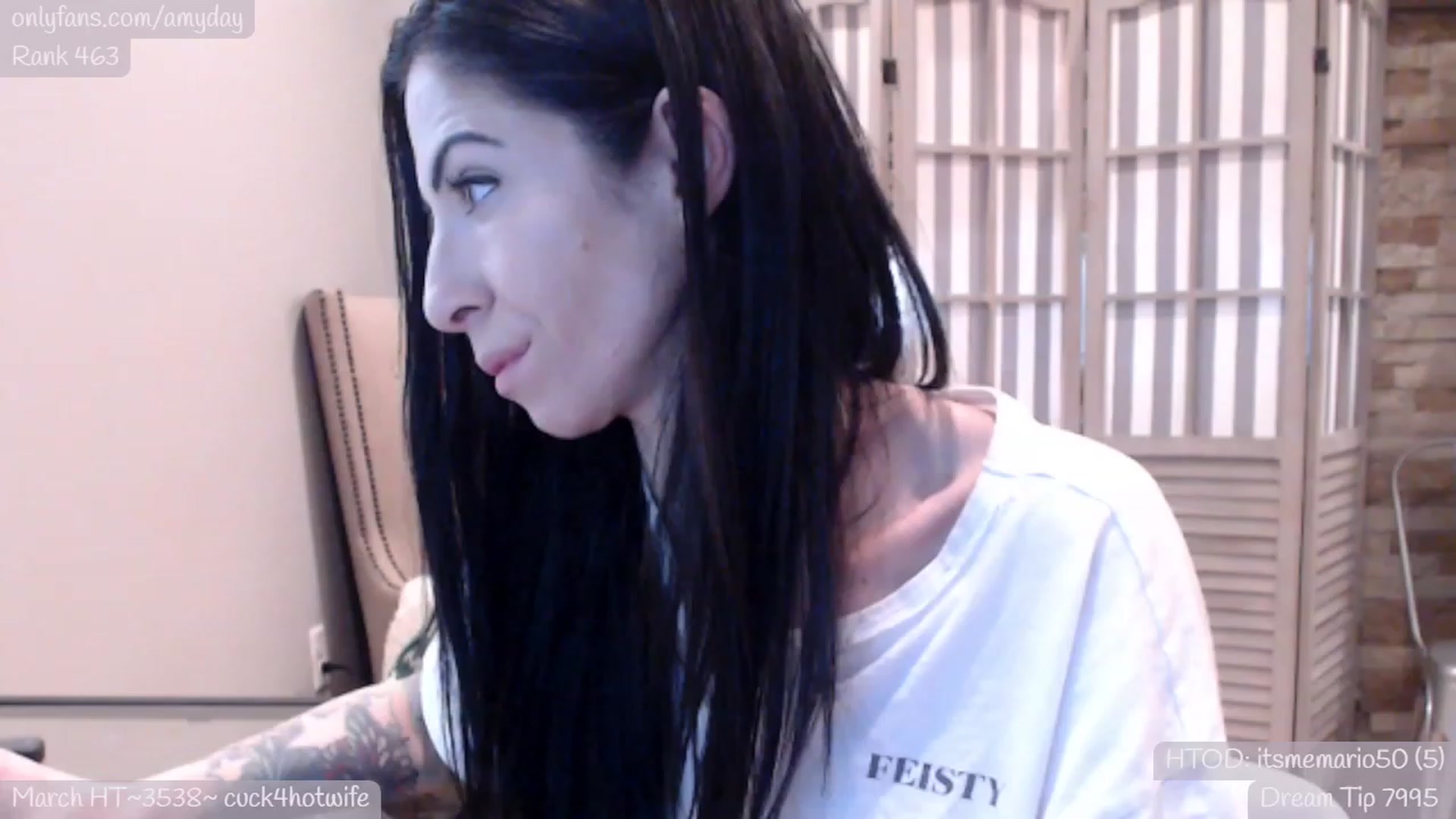 Gallery image thumbnail from AmyDay's myfreecams stream on, 03/08/2024, 18:54 image 5 of 20