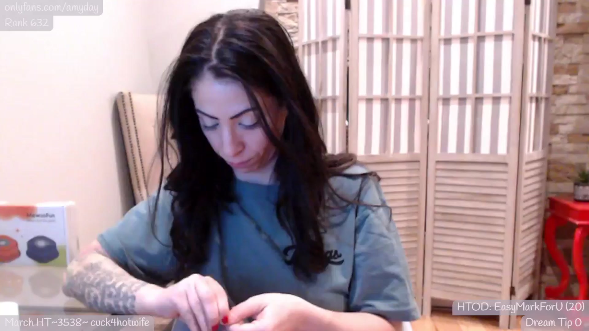 Gallery image thumbnail from AmyDay's myfreecams stream on, 03/25/2024, 06:24 image 9 of 20
