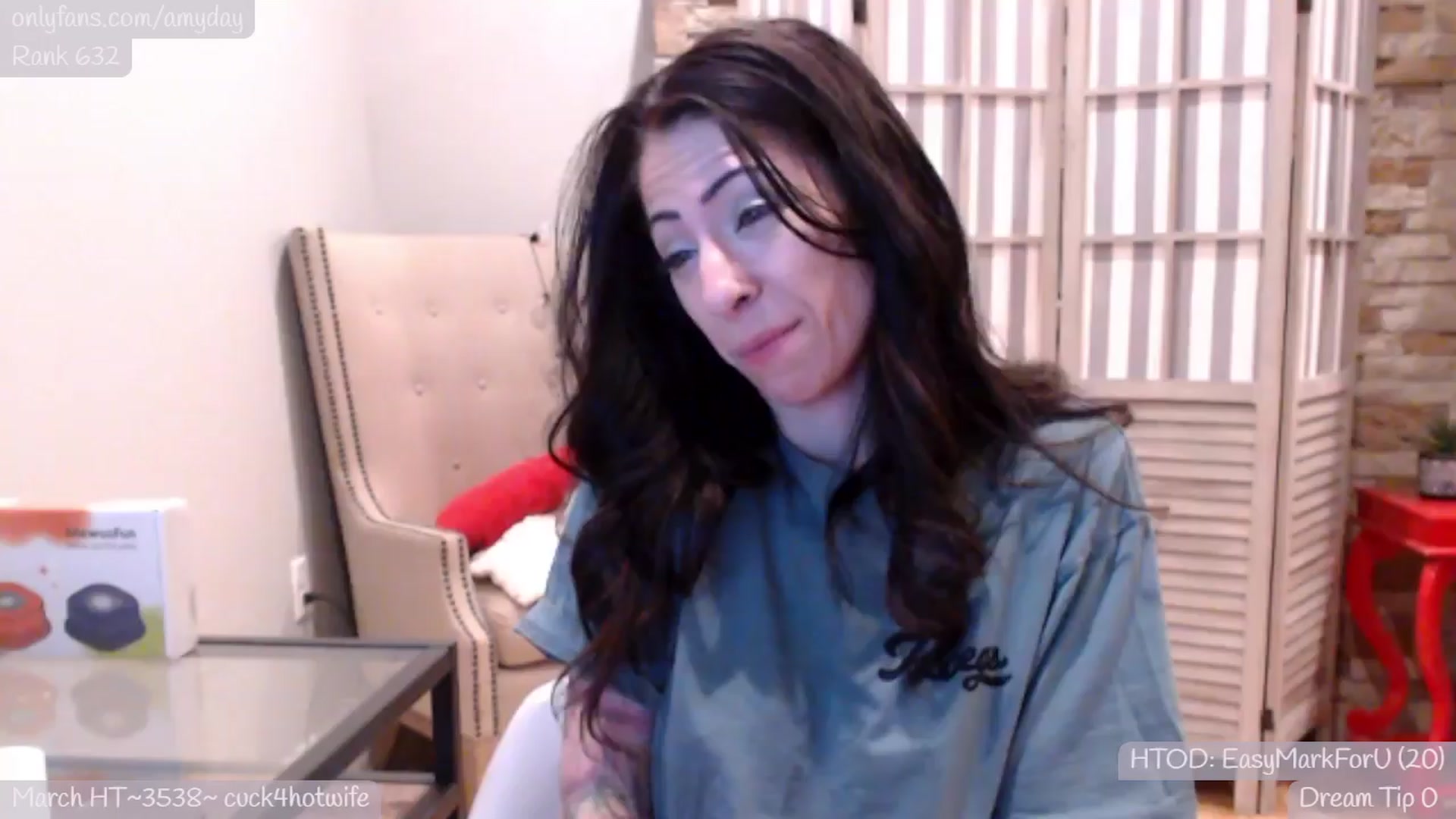 Gallery image thumbnail from AmyDay's myfreecams stream on, 03/25/2024, 06:24 image 4 of 20