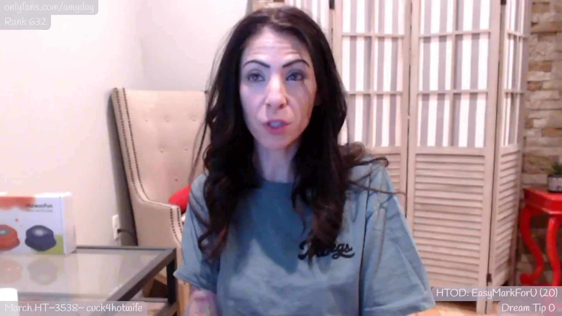 Gallery image thumbnail from AmyDay's myfreecams stream on, 03/25/2024, 06:24 image 5 of 20