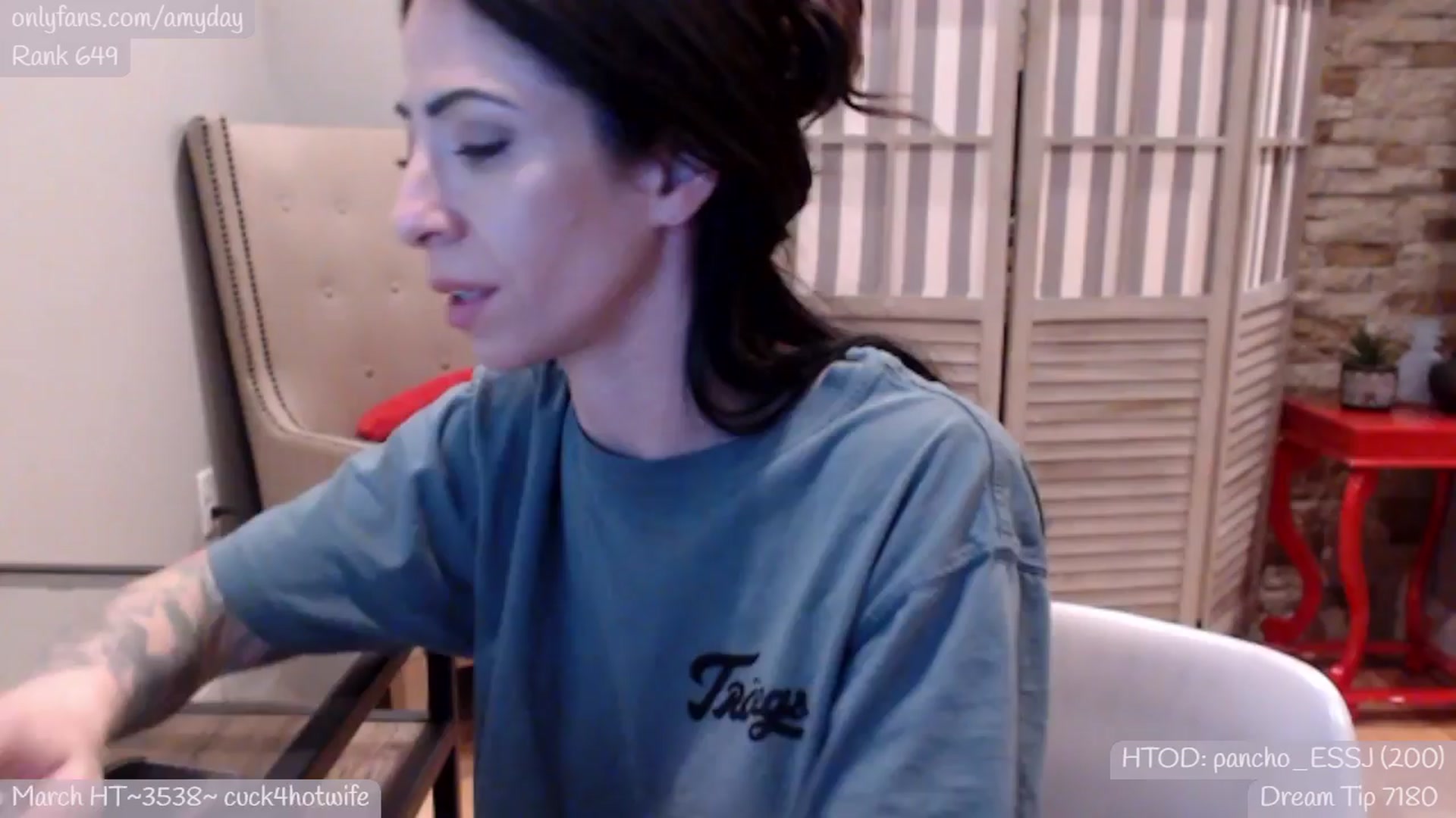 Gallery image thumbnail from AmyDay's myfreecams stream on, 03/27/2024, 05:03 image 20 of 20