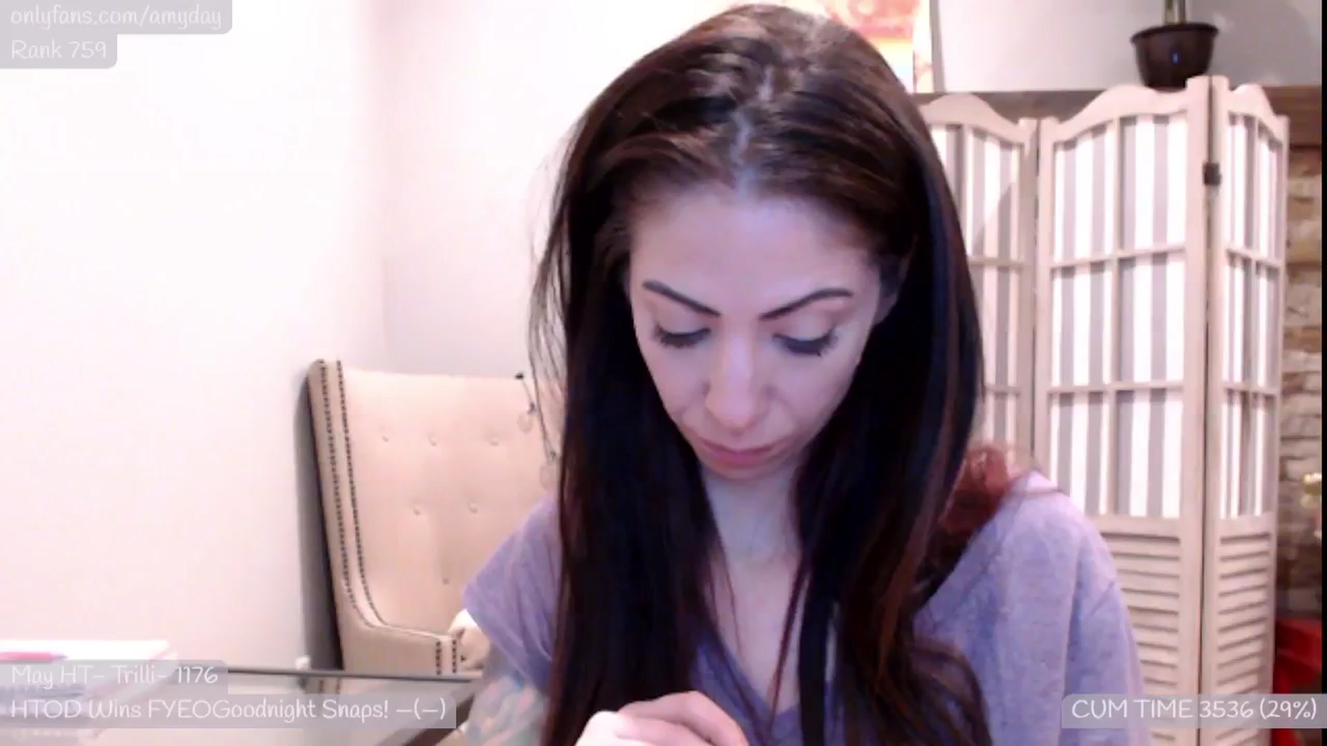 Gallery image thumbnail from AmyDay's myfreecams stream on, 05/20/2024, 06:16 image 8 of 20