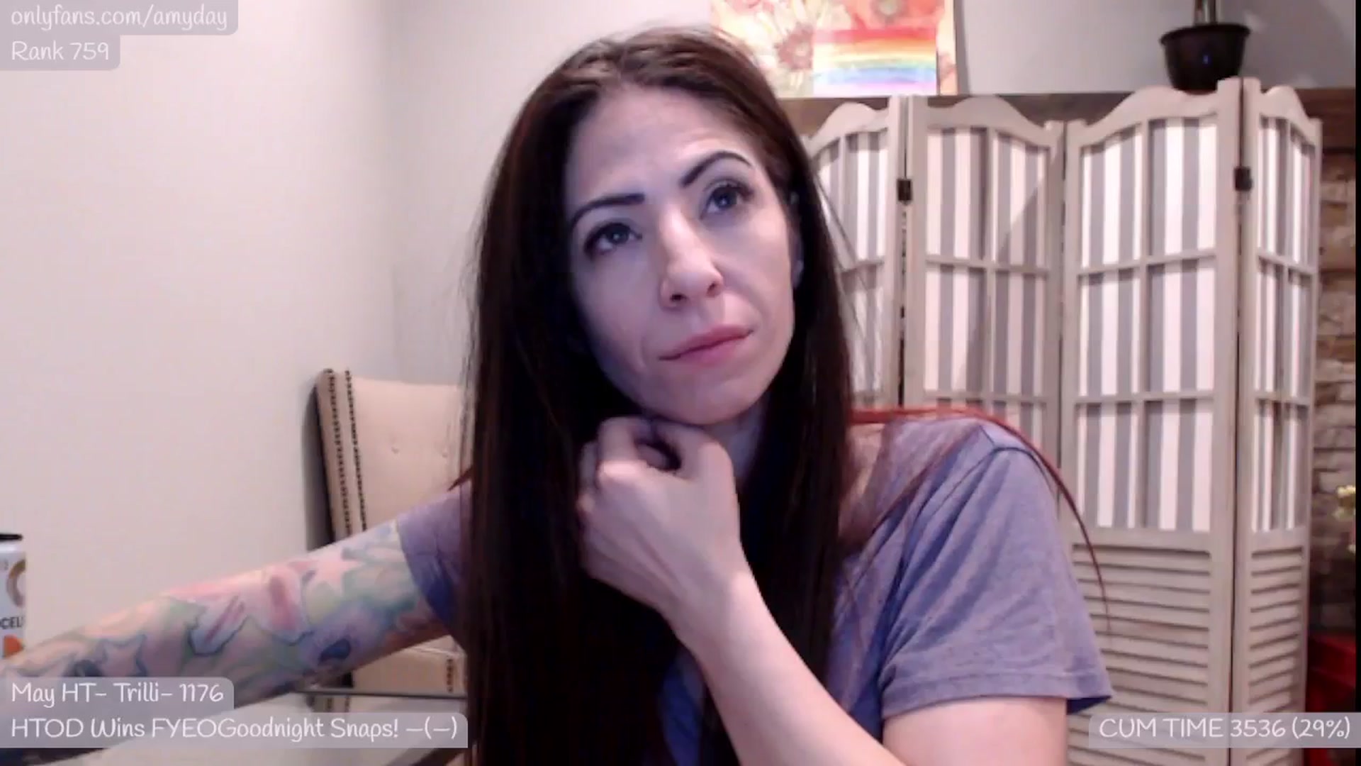 Gallery image thumbnail from AmyDay's myfreecams stream on, 05/20/2024, 06:16 image 14 of 20