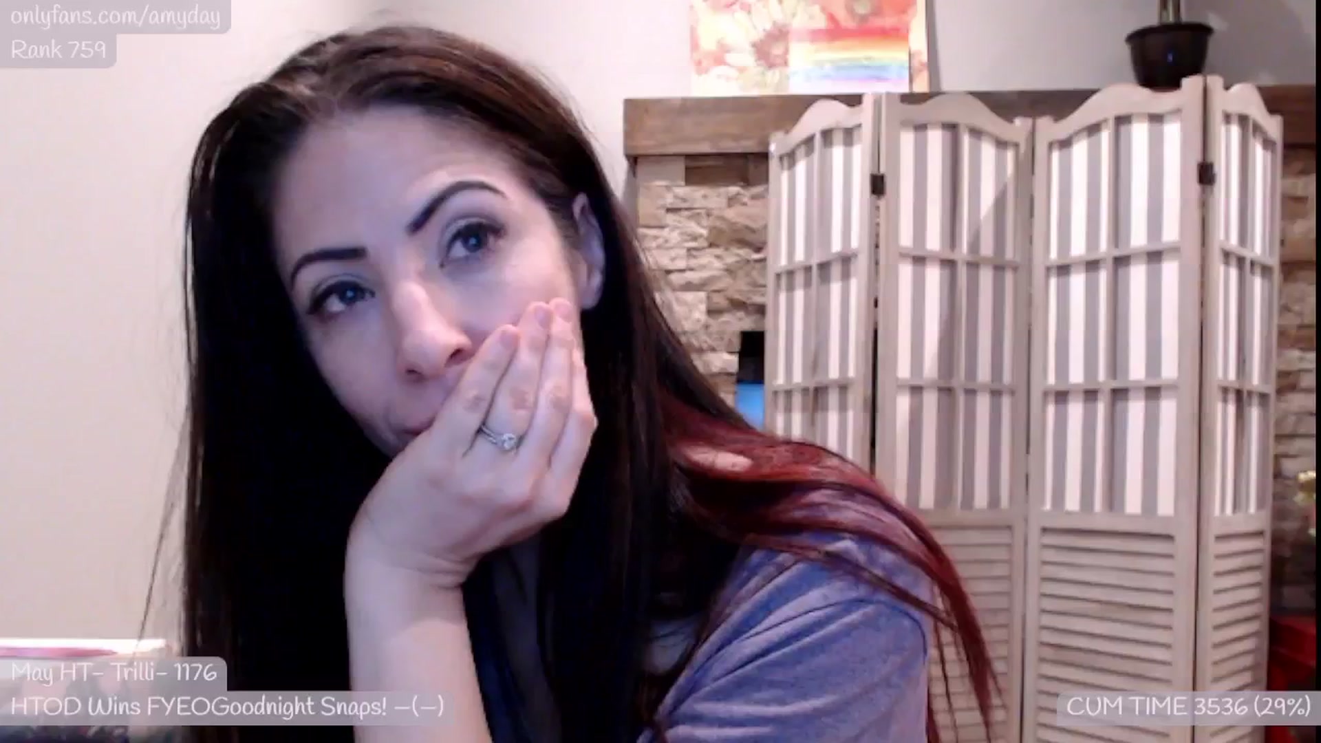 Gallery image thumbnail from AmyDay's myfreecams stream on, 05/20/2024, 06:16 image 6 of 20