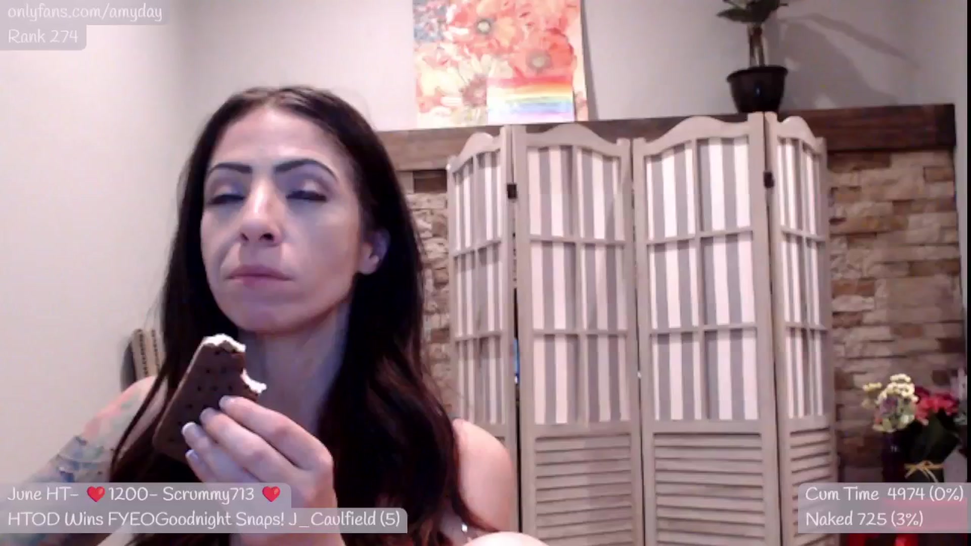 Gallery image thumbnail from AmyDay's myfreecams stream on, 06/05/2024, 05:48 image 7 of 20