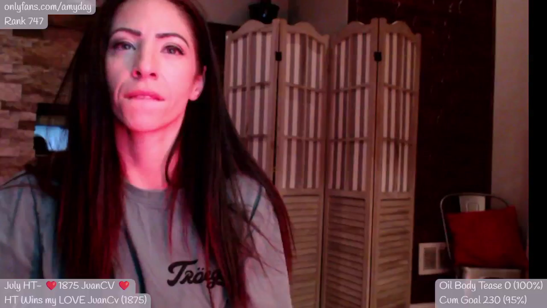 Gallery image thumbnail from AmyDay's myfreecams stream on, 07/16/2024, 05:46 image 7 of 20