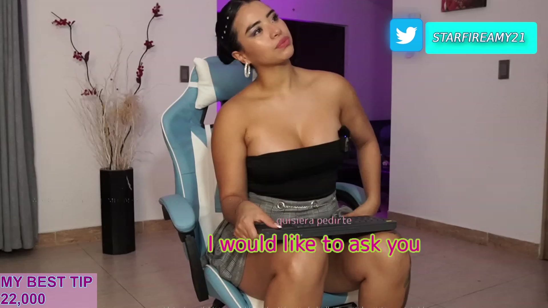 Gallery image thumbnail from Amy_Starfire's myfreecams stream on, 04/13/2023, 02:23 image 8 of 20