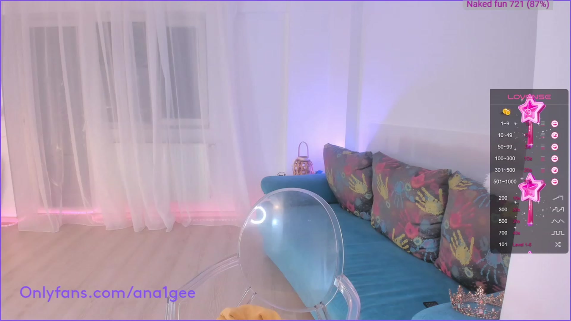 Gallery image thumbnail from AnaGee's myfreecams stream on, 09/17/2023, 18:44 image 1 of 20