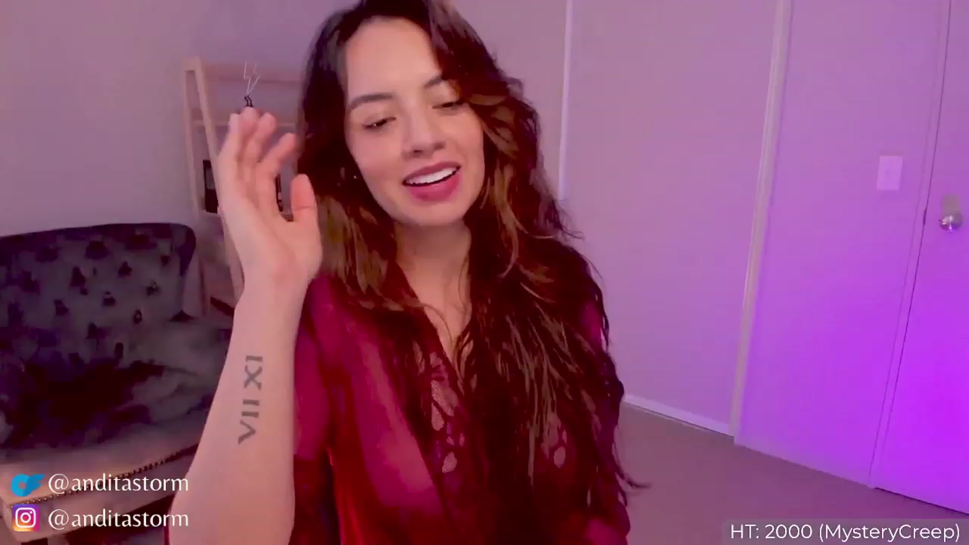 Gallery image thumbnail from AnditaStorm's myfreecams stream on, 04/22/2023, 05:42 image 2 of 20