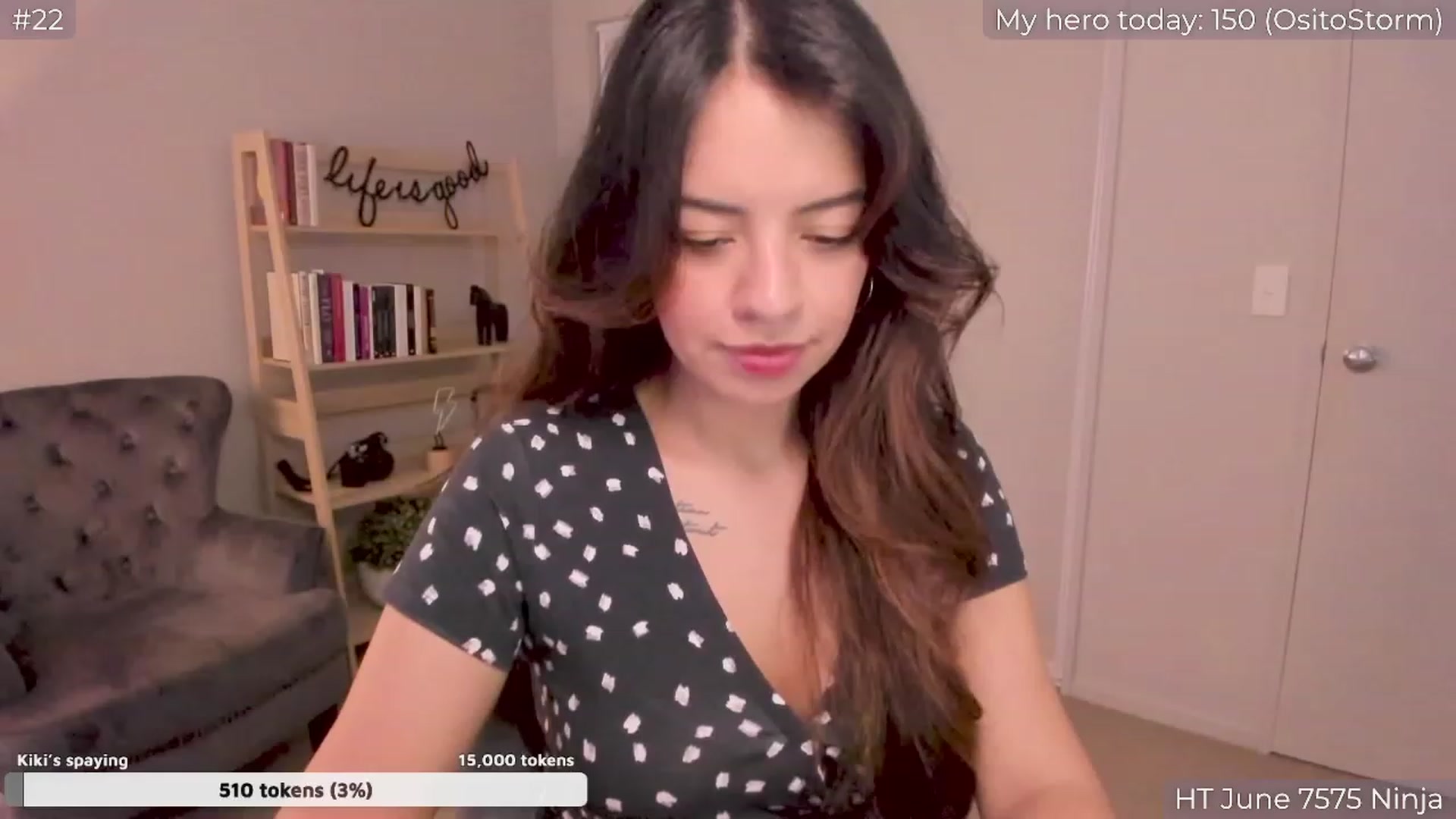 Gallery image thumbnail from AnditaStorm's myfreecams stream on, 06/26/2023, 03:00 image 7 of 20
